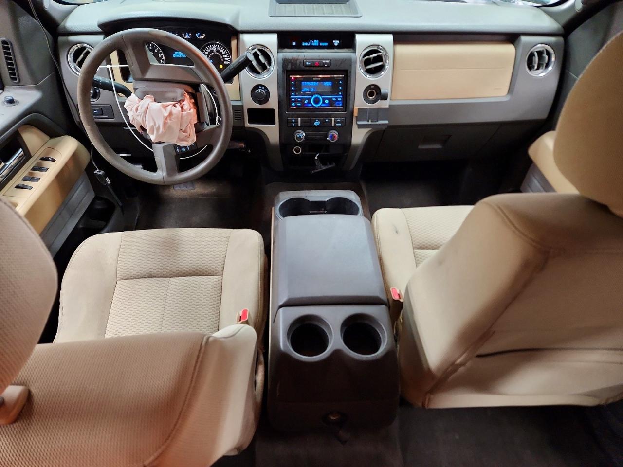 2012 Ford F150 Super Cab Black vin: 1FTFX1EF4CFD05219