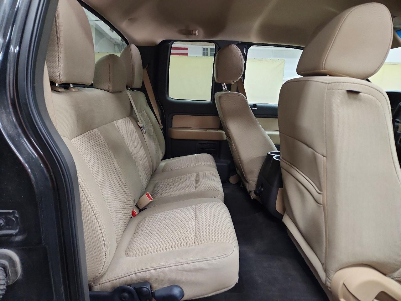 2012 Ford F150 Super Cab Black vin: 1FTFX1EF4CFD05219