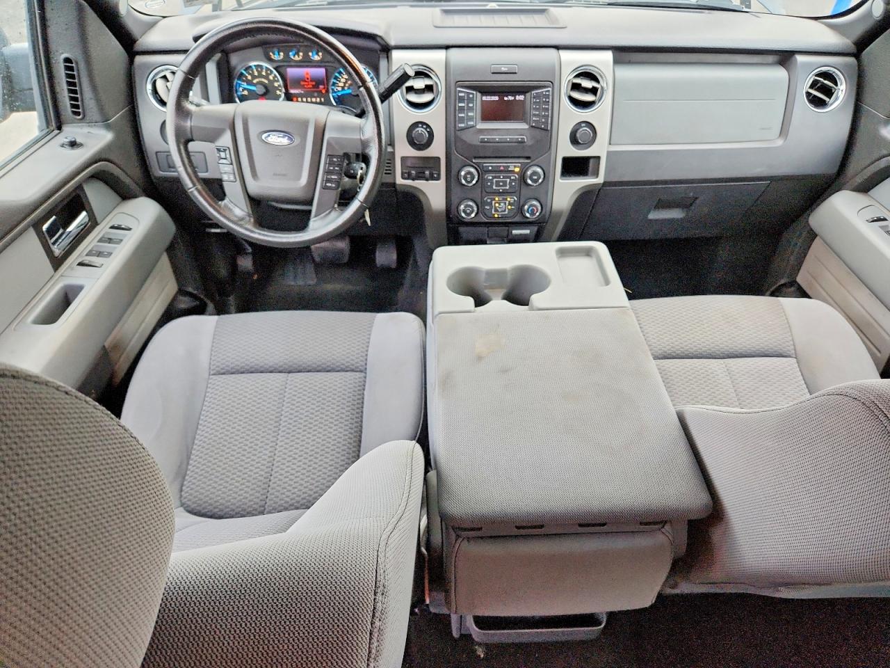 2013 Ford F150 Super Cab Blue vin: 1FTFX1EF4DFA14656
