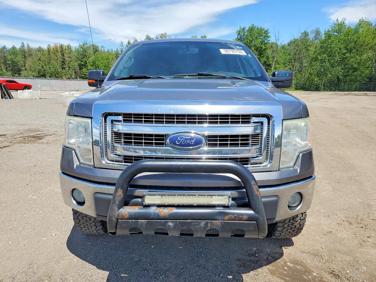 2013 Ford F150 Gray vin: 1FTFX1EF4DFC37540