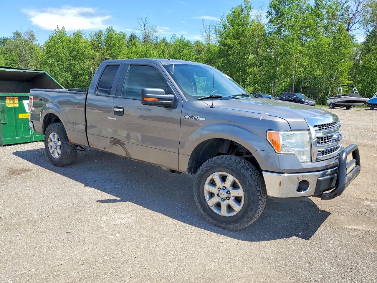 2013 Ford F150 Gray vin: 1FTFX1EF4DFC37540