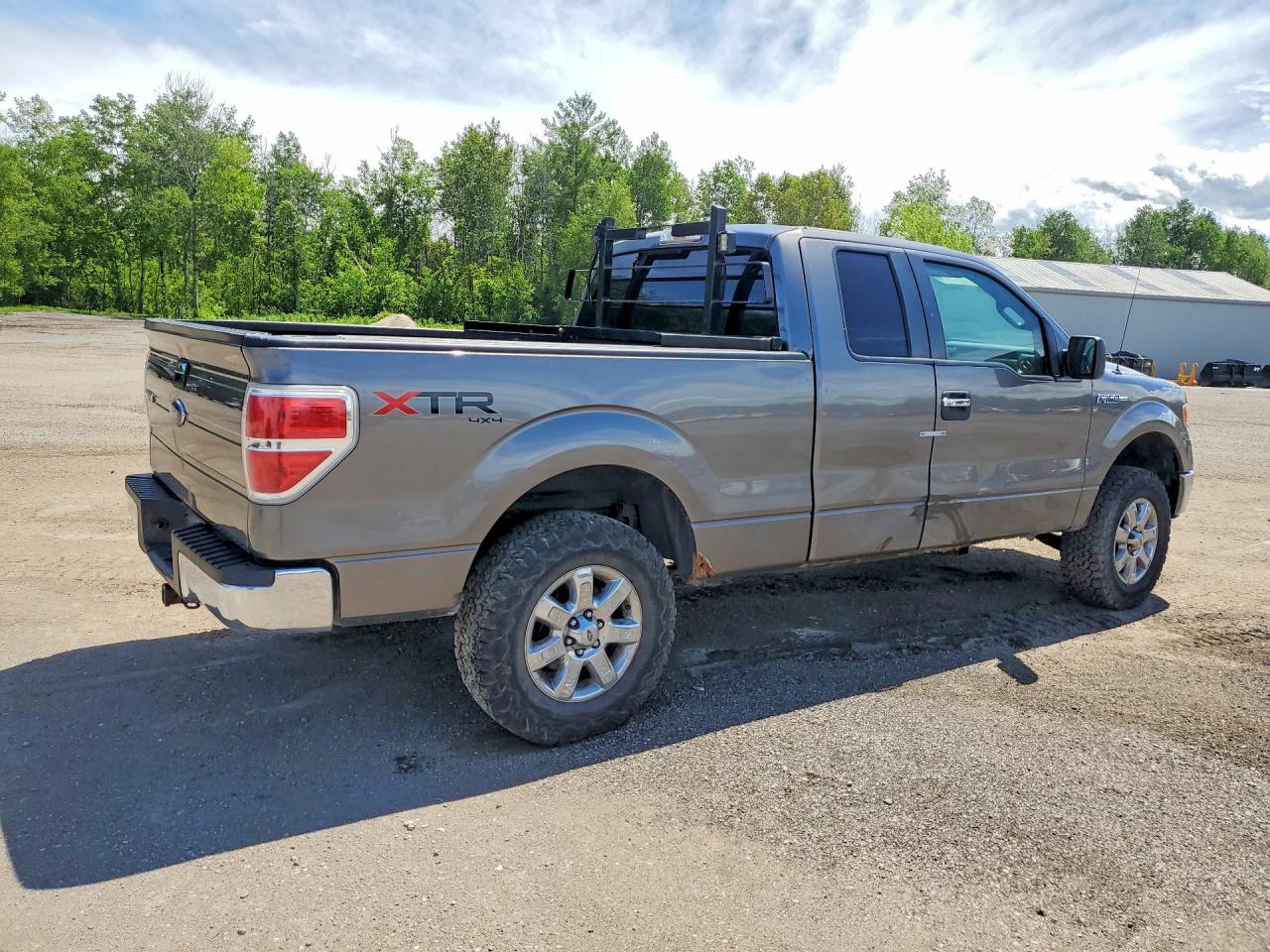 2013 Ford F150 Gray vin: 1FTFX1EF4DFC37540