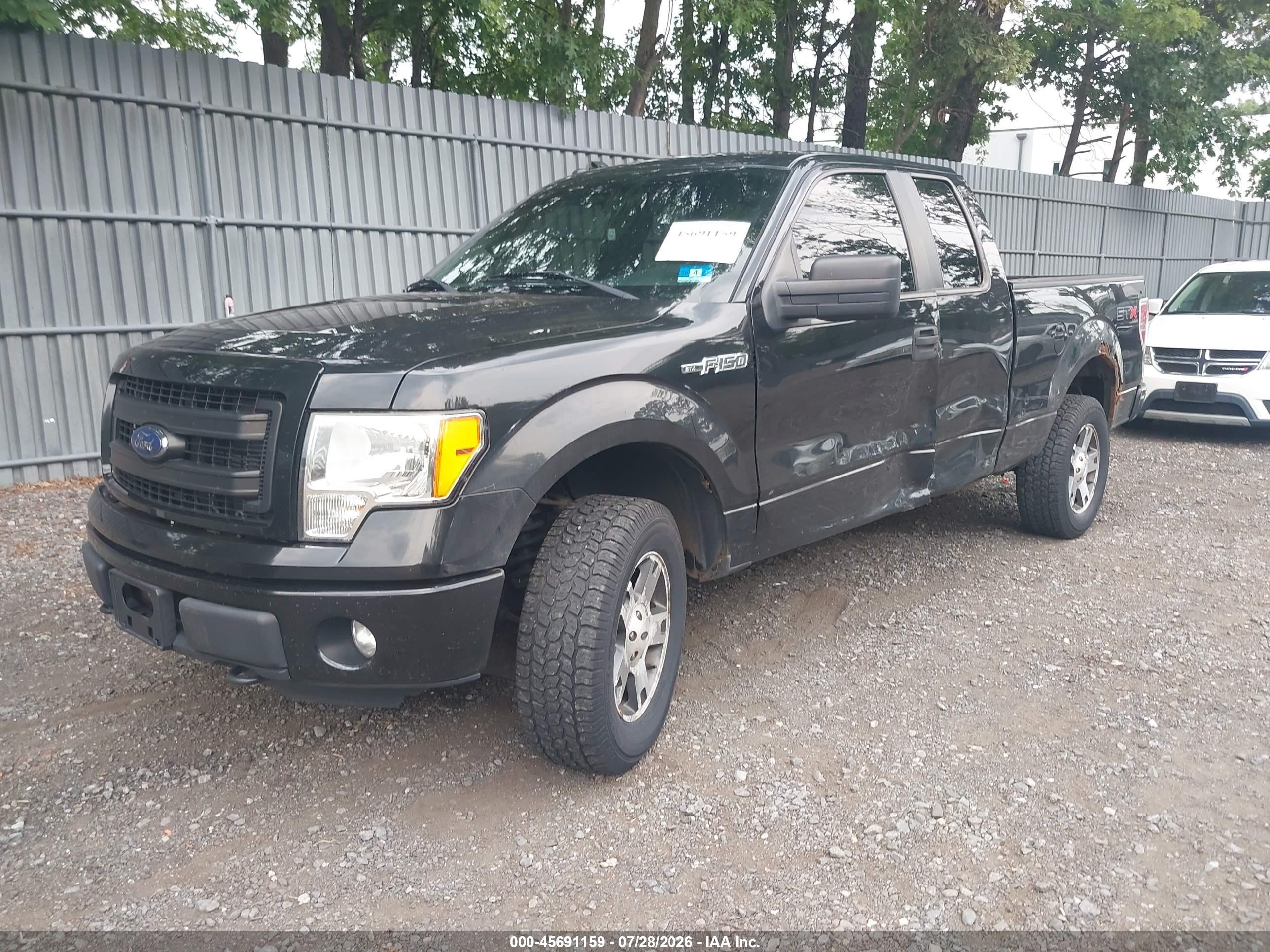 2013 Ford F-150 Stx Black vin: 1FTFX1EF4DFD73666