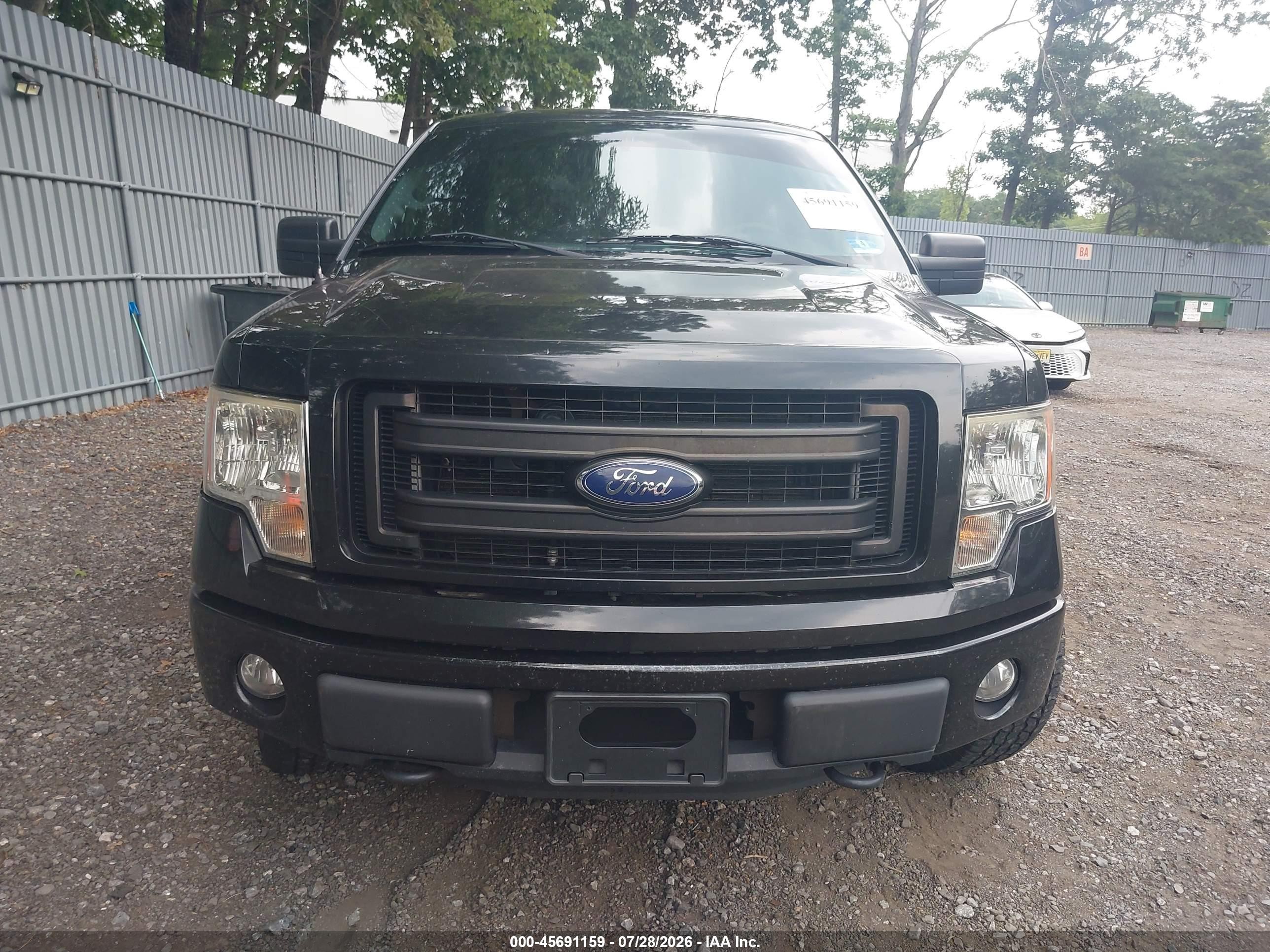 2013 Ford F-150 Stx Black vin: 1FTFX1EF4DFD73666