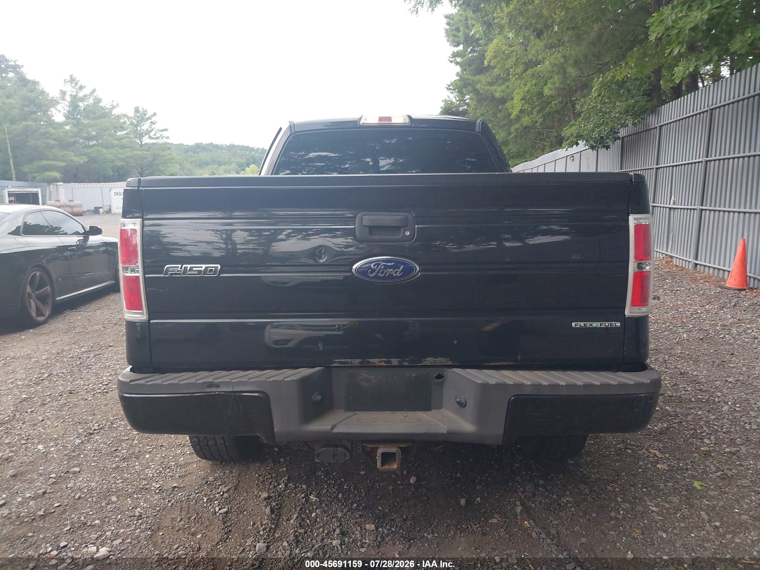 2013 Ford F-150 Stx Black vin: 1FTFX1EF4DFD73666