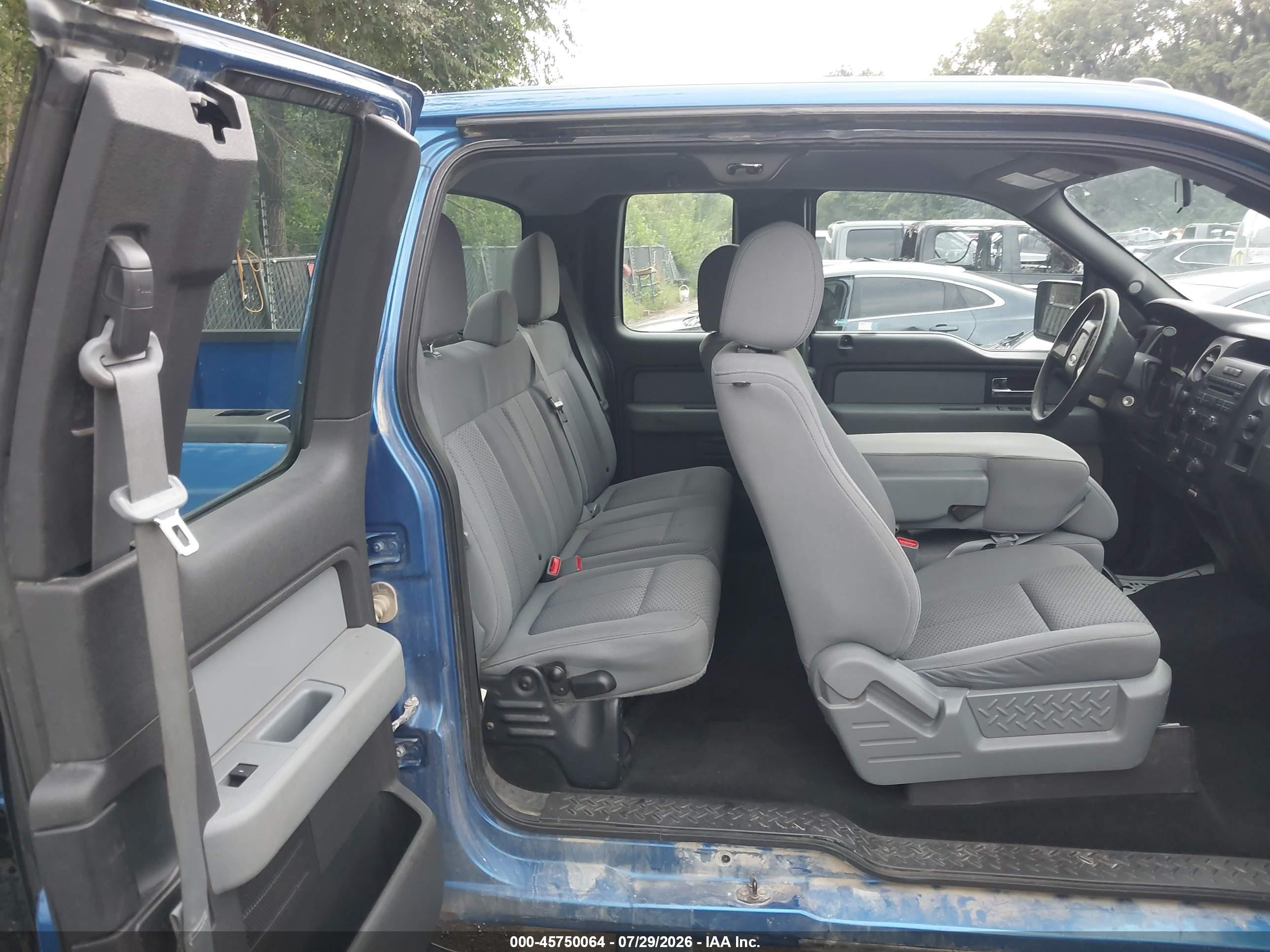 2013 Ford F-150 Stx Blue vin: 1FTFX1EF4DKD36897