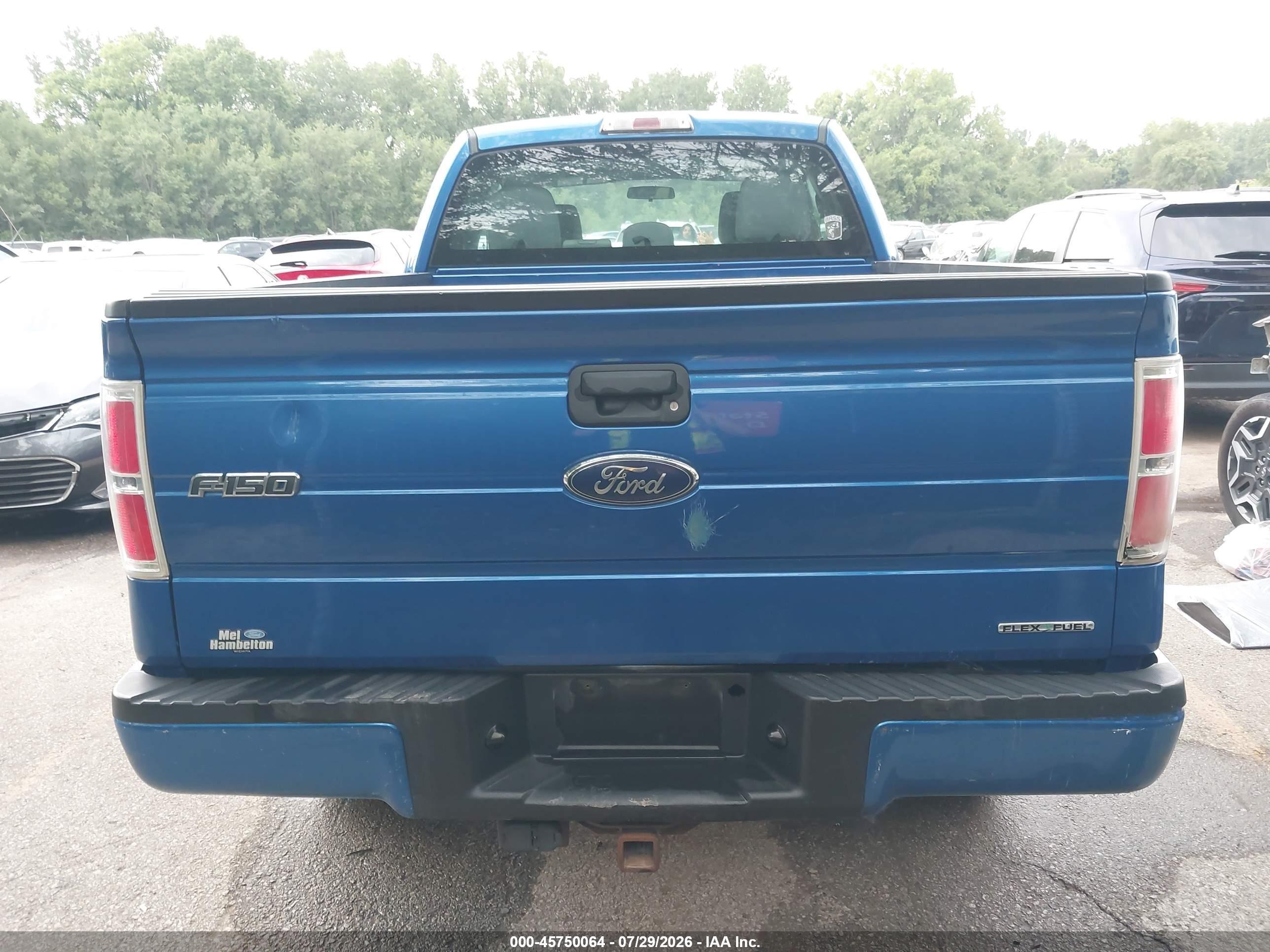 2013 Ford F-150 Stx Blue vin: 1FTFX1EF4DKD36897