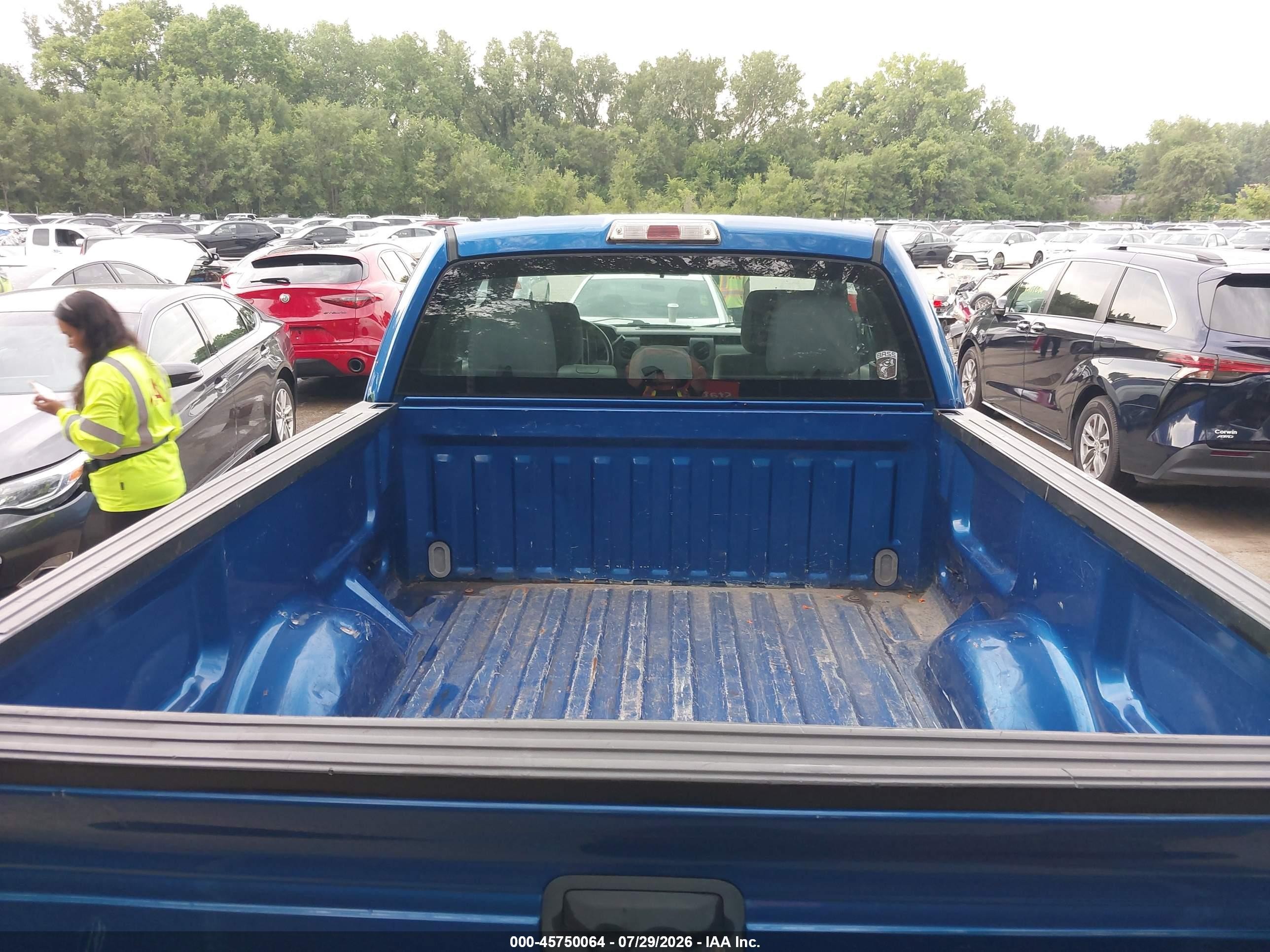 2013 Ford F-150 Stx Blue vin: 1FTFX1EF4DKD36897