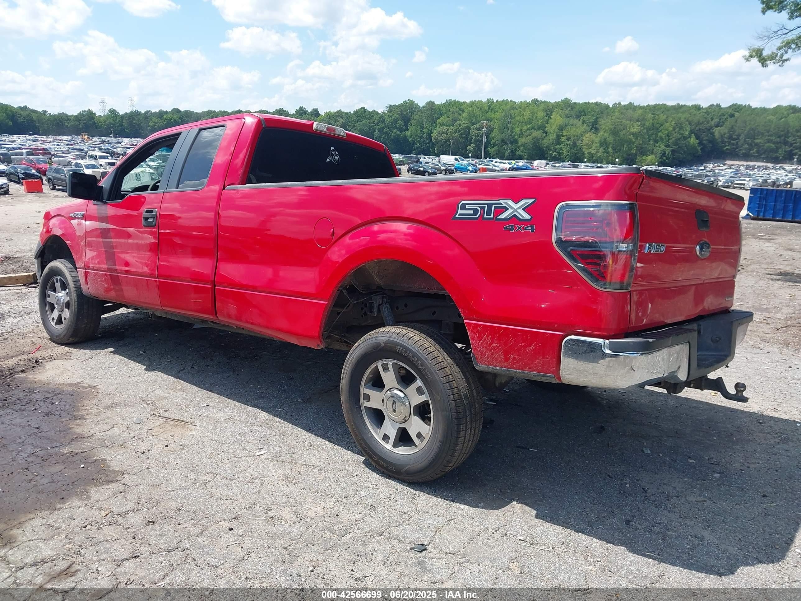 2013 Ford F-150 Xl Red vin: 1FTFX1EF4DKD49195