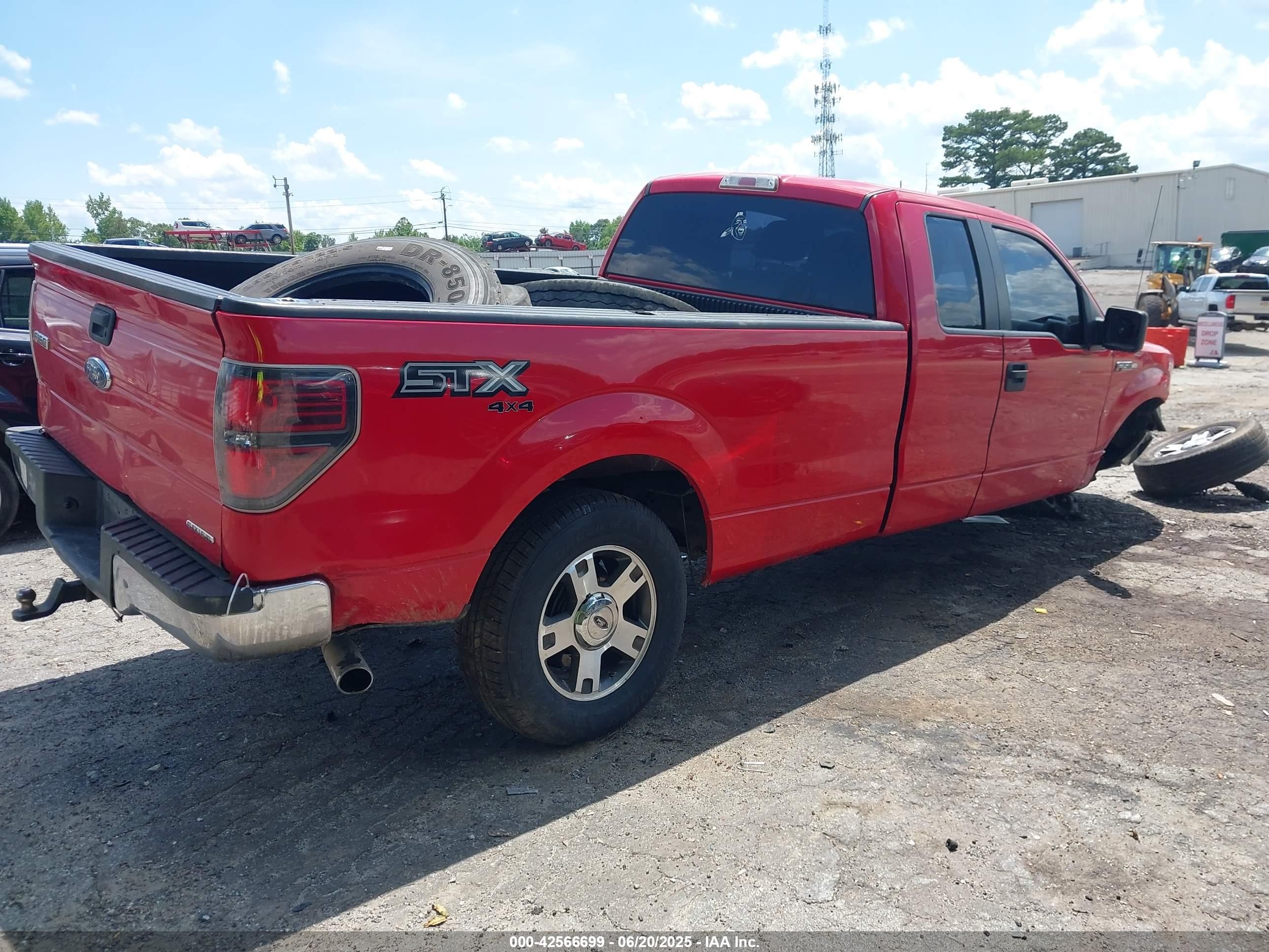 2013 Ford F-150 Xl Red vin: 1FTFX1EF4DKD49195