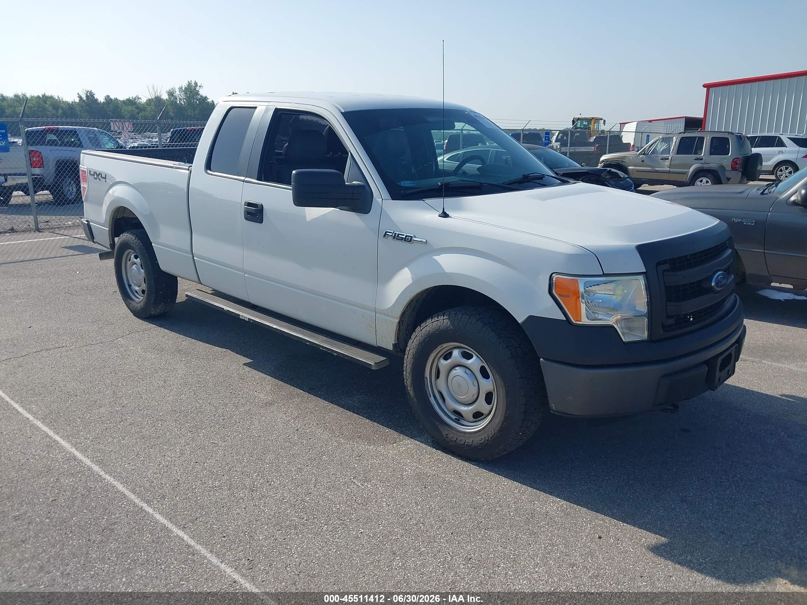 2013 Ford F-150 Fx4/lariat/stx/xl/xlt White vin: 1FTFX1EF4DKE99453
