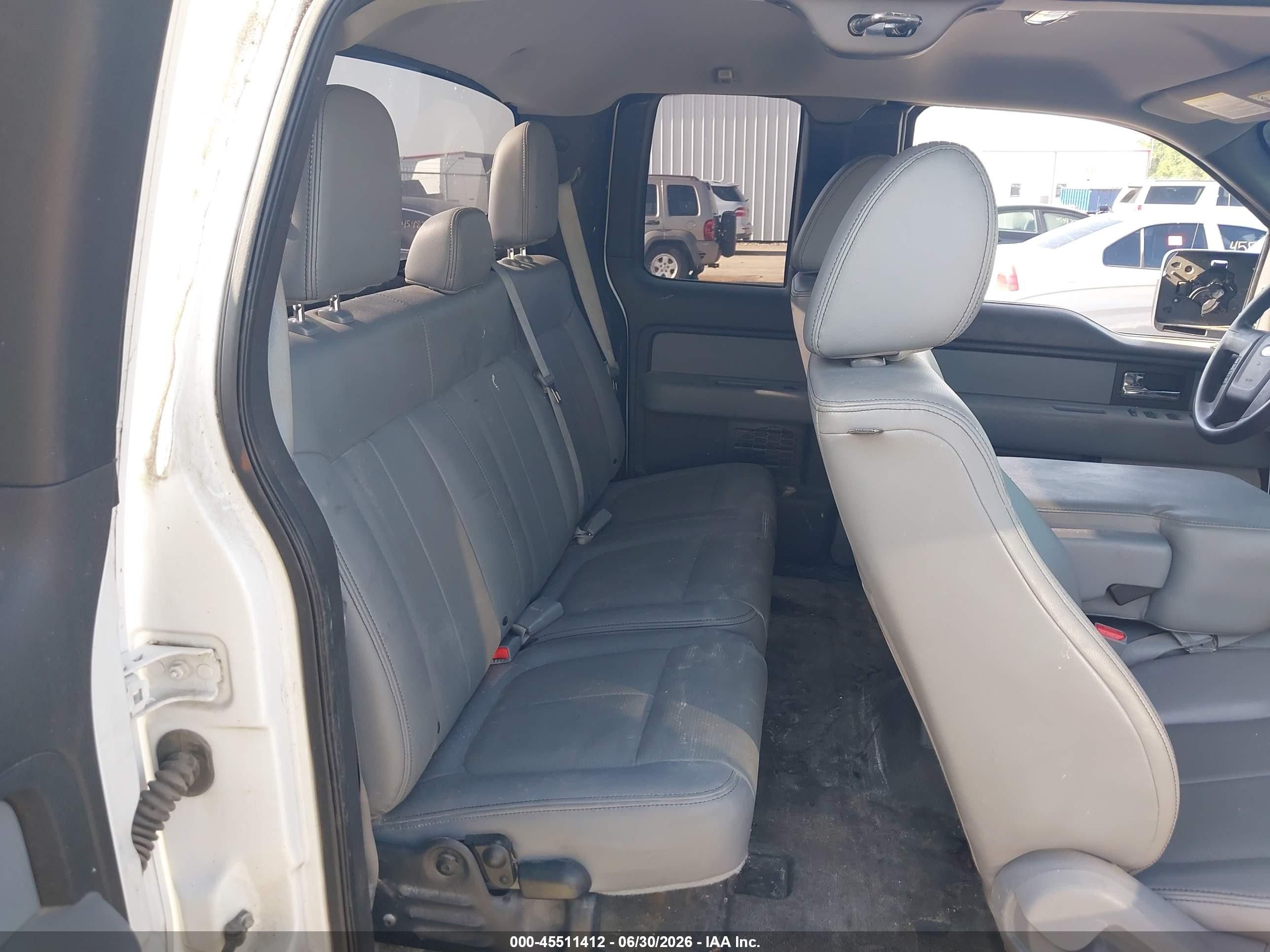 2013 Ford F-150 Fx4/lariat/stx/xl/xlt White vin: 1FTFX1EF4DKE99453