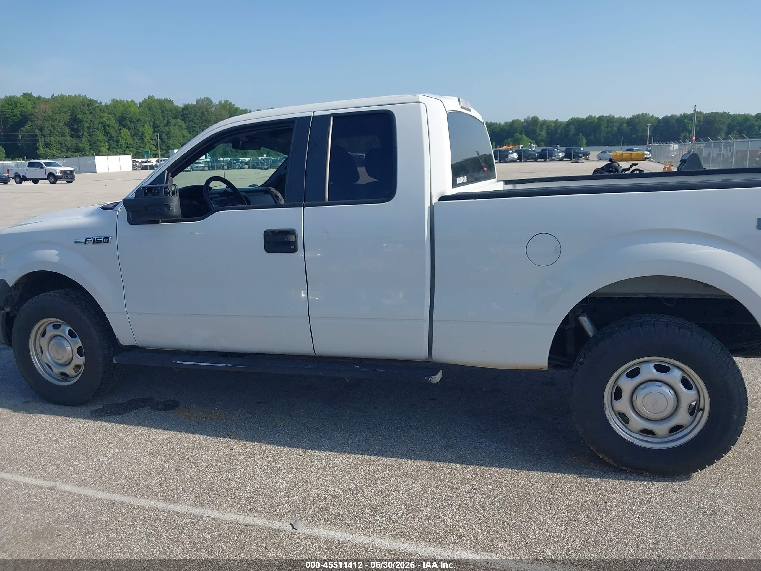 2013 Ford F-150 Fx4/lariat/stx/xl/xlt White vin: 1FTFX1EF4DKE99453
