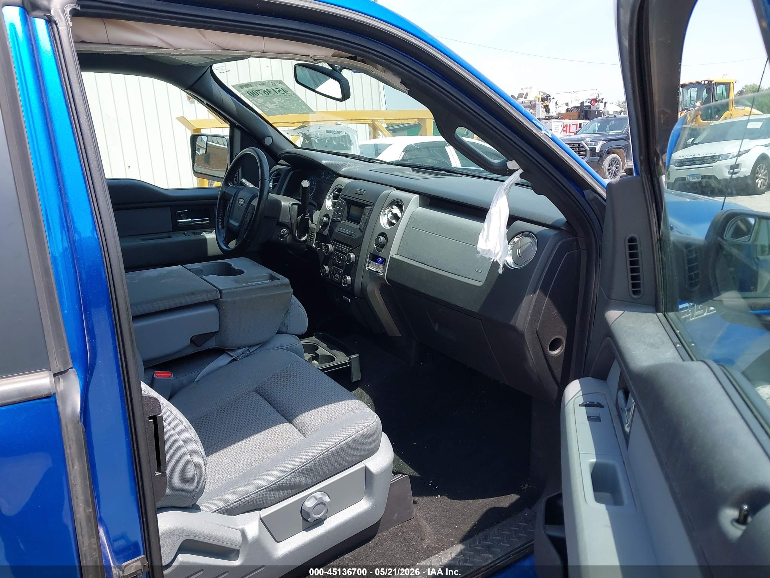 2014 Ford F-150 Xlt Blue vin: 1FTFX1EF4EFA42538