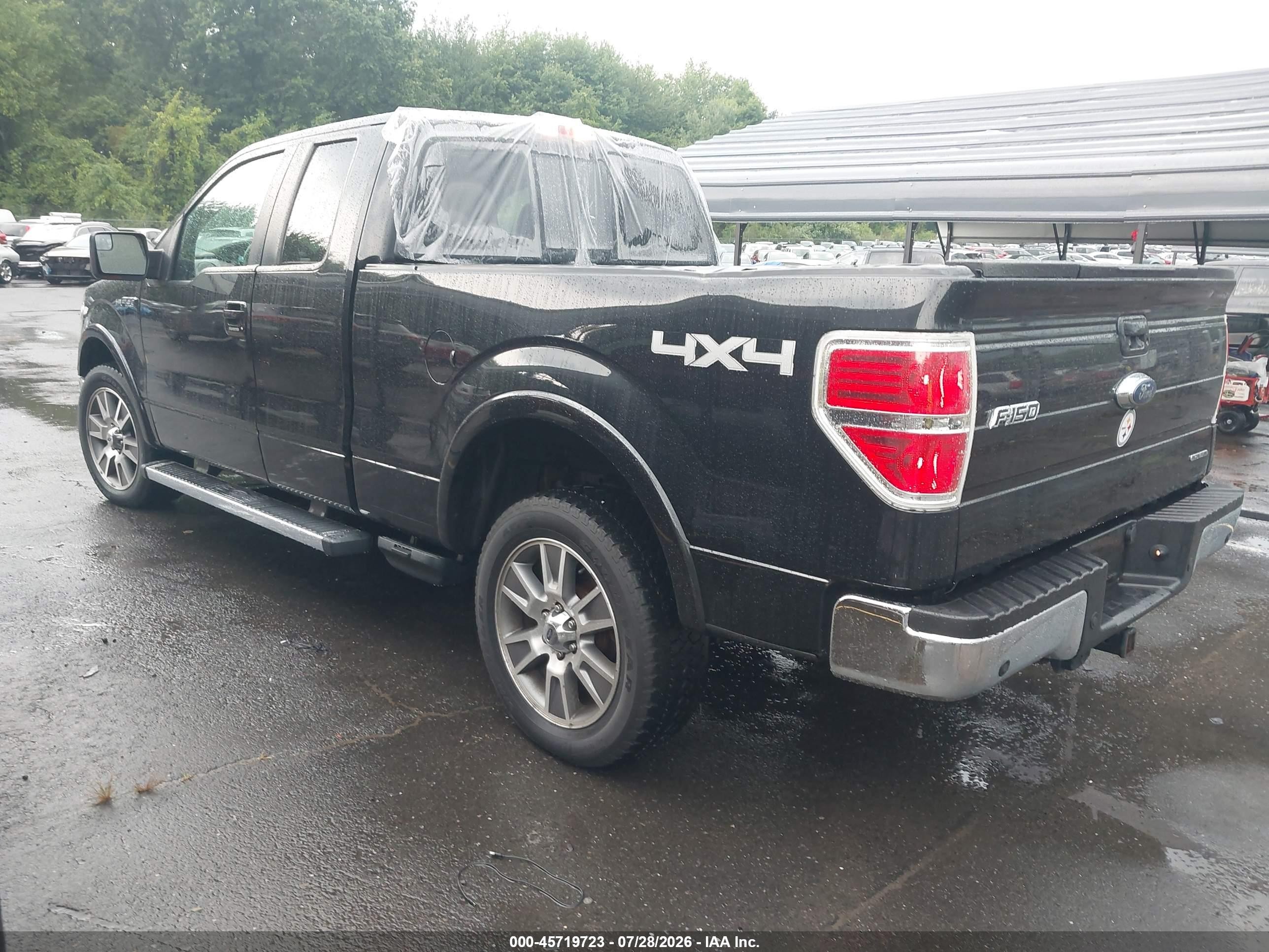 2014 Ford F-150 Lariat Черный vin: 1FTFX1EF4EFD01688