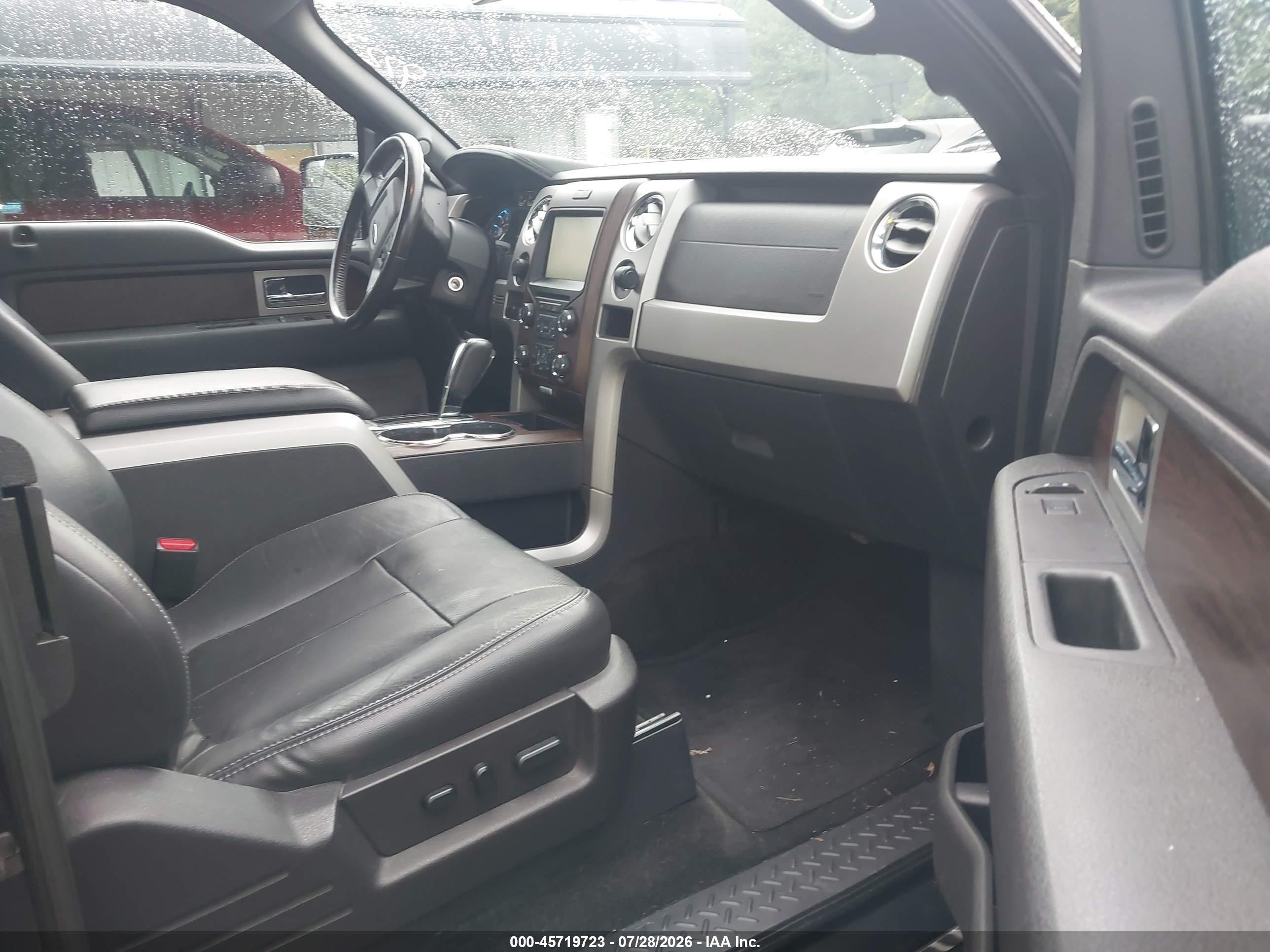 2014 Ford F-150 Lariat Черный vin: 1FTFX1EF4EFD01688