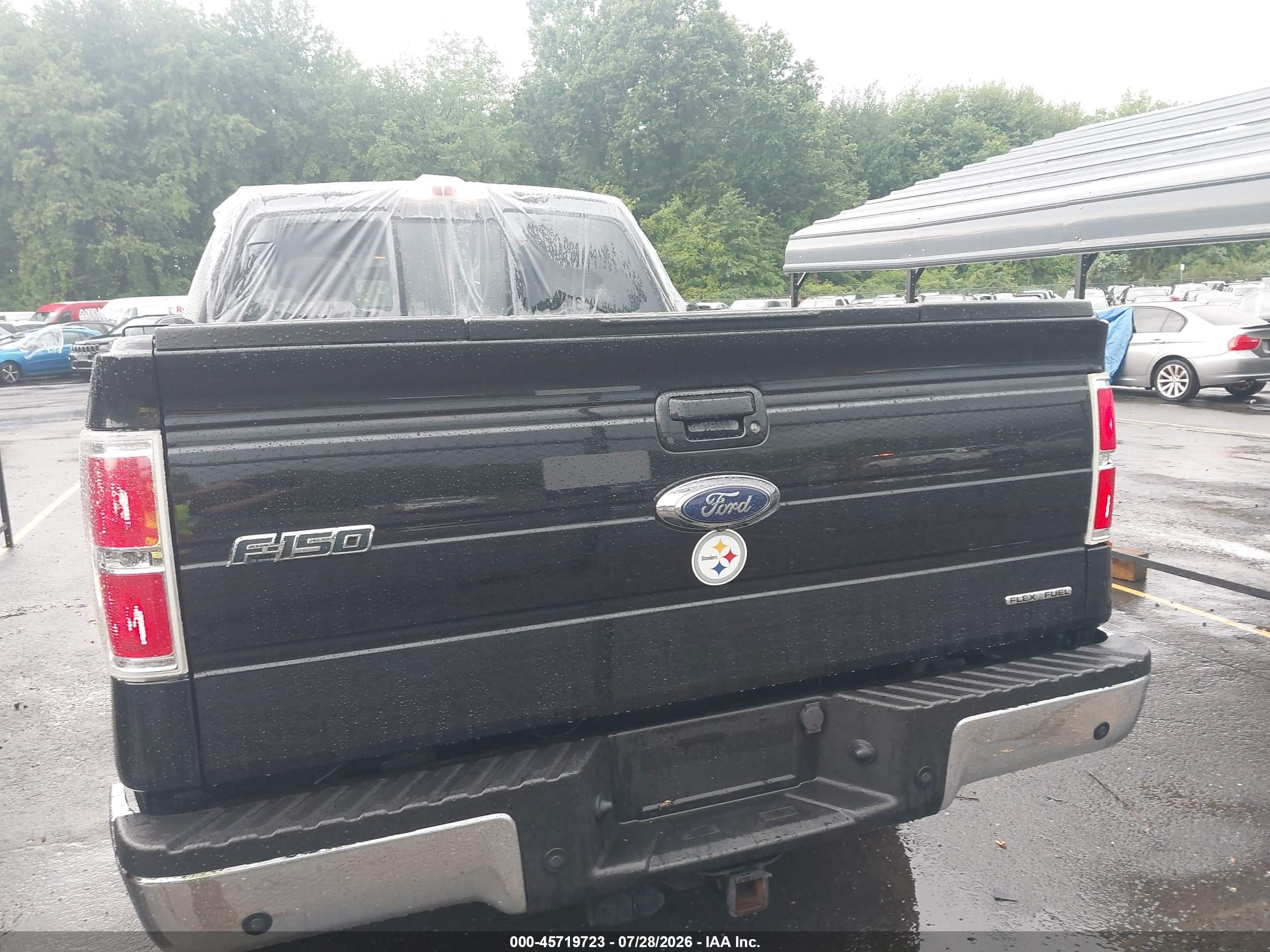 2014 Ford F-150 Lariat Черный vin: 1FTFX1EF4EFD01688
