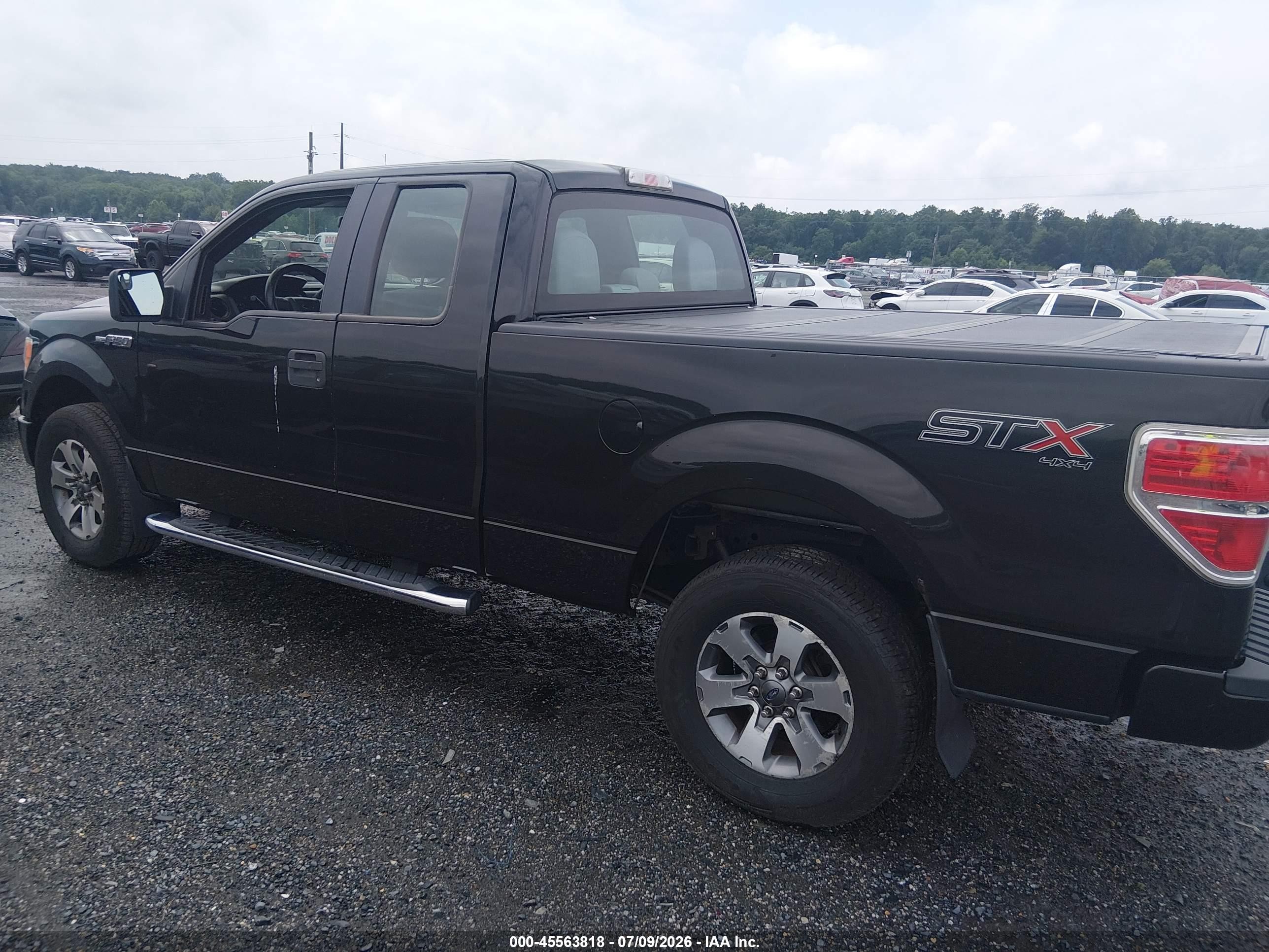 2014 Ford F-150 Stx Black vin: 1FTFX1EF4EKD38778