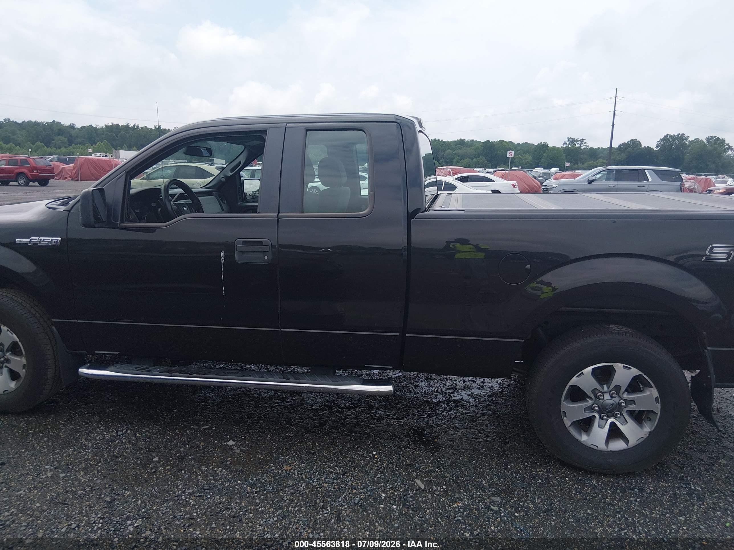2014 Ford F-150 Stx Black vin: 1FTFX1EF4EKD38778