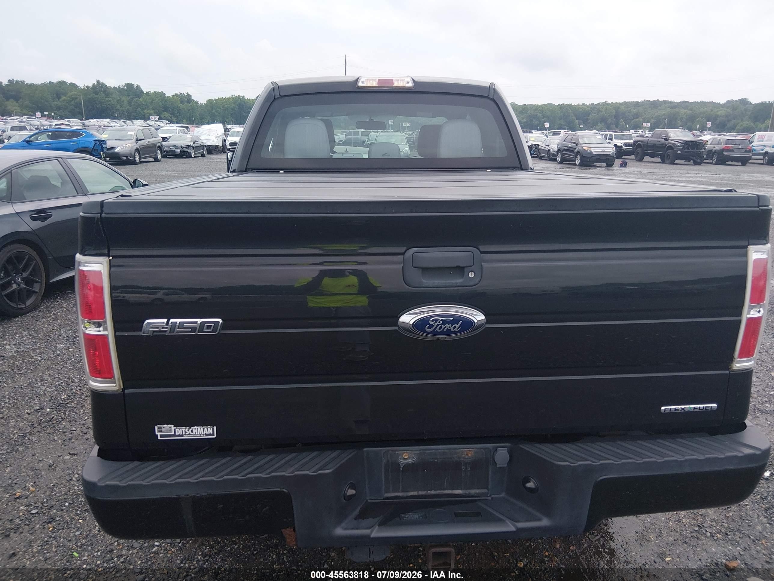 2014 Ford F-150 Stx Black vin: 1FTFX1EF4EKD38778