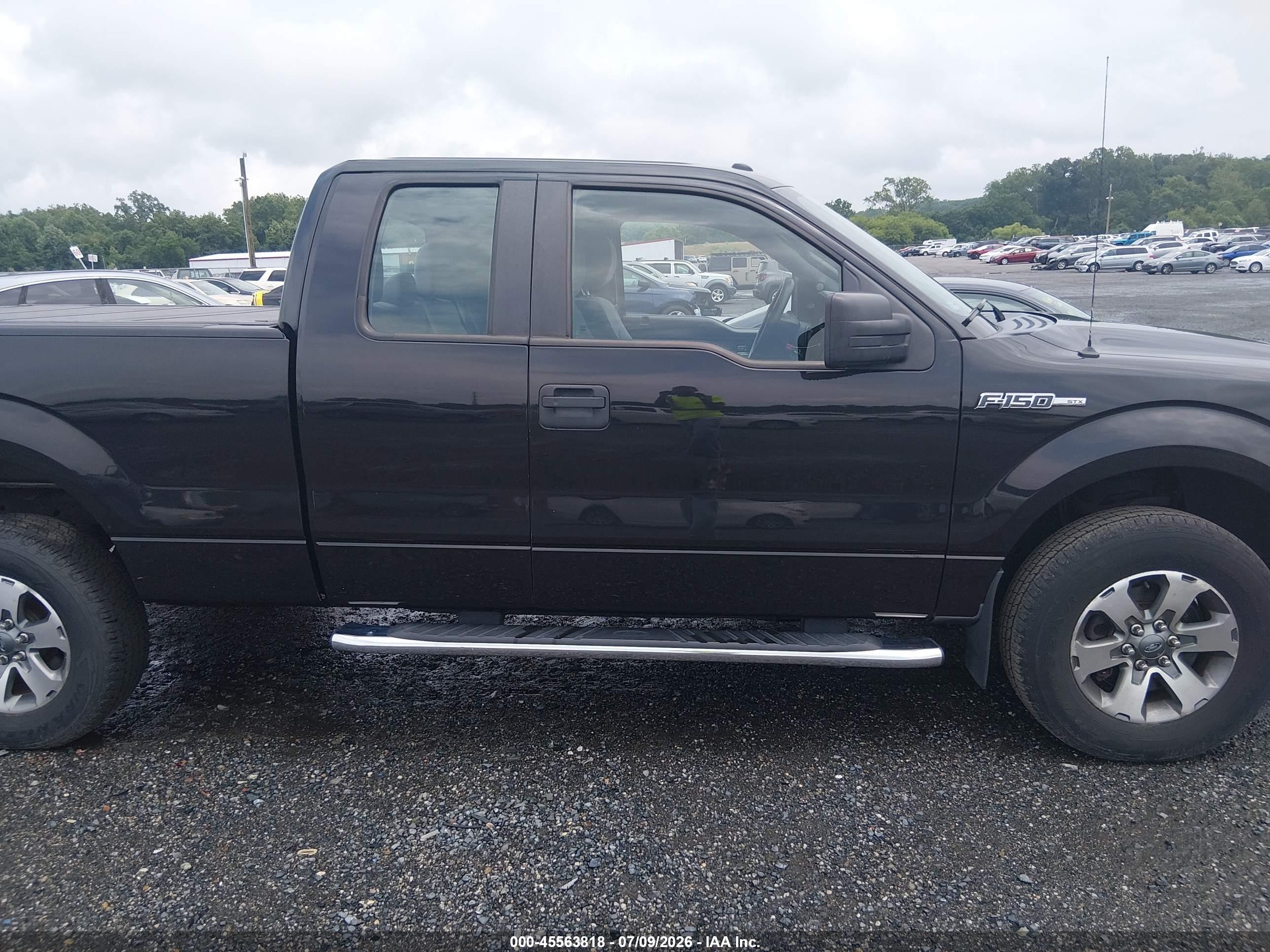 2014 Ford F-150 Stx Black vin: 1FTFX1EF4EKD38778