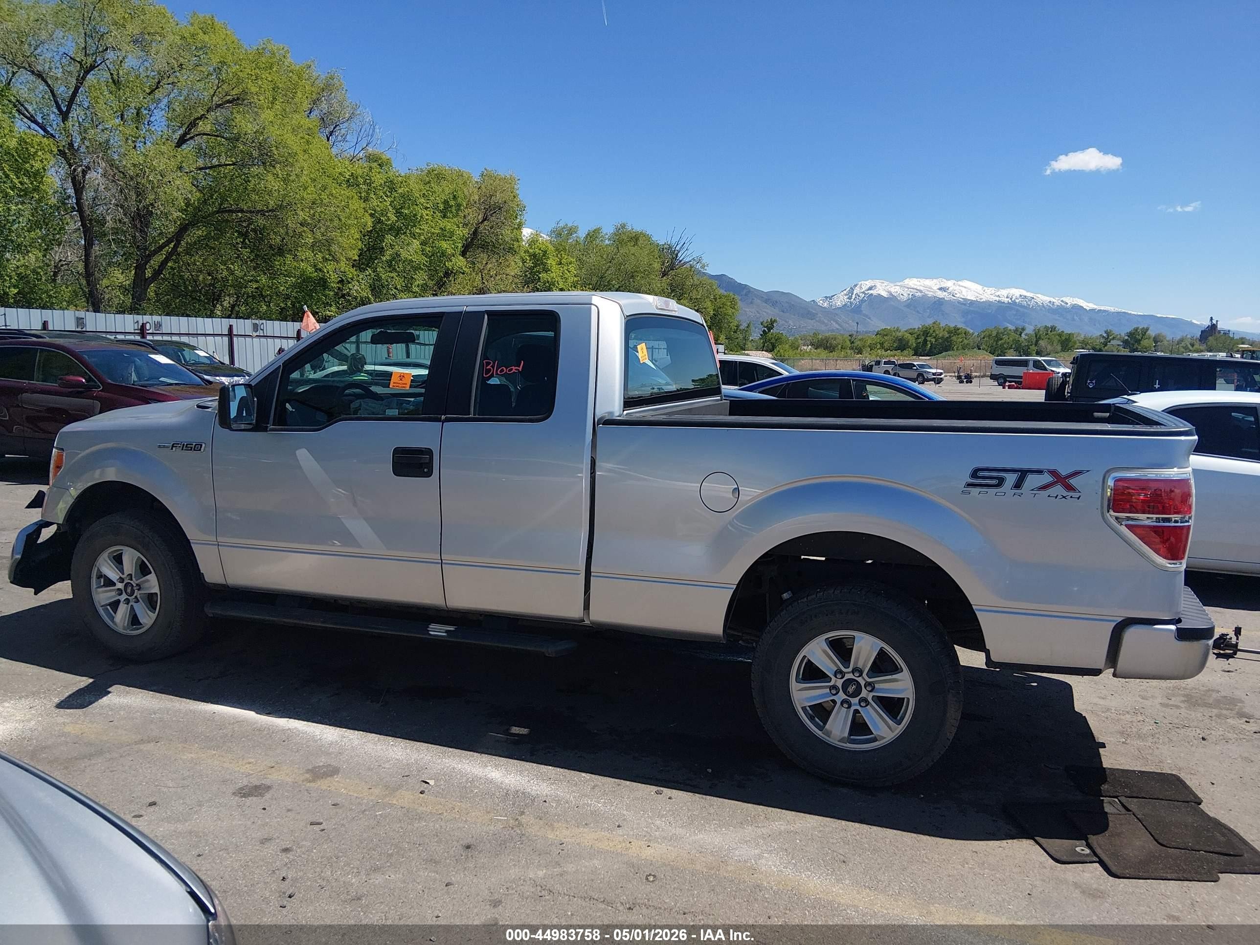 2014 Ford F-150 Stx Silver vin: 1FTFX1EF4EKE00759