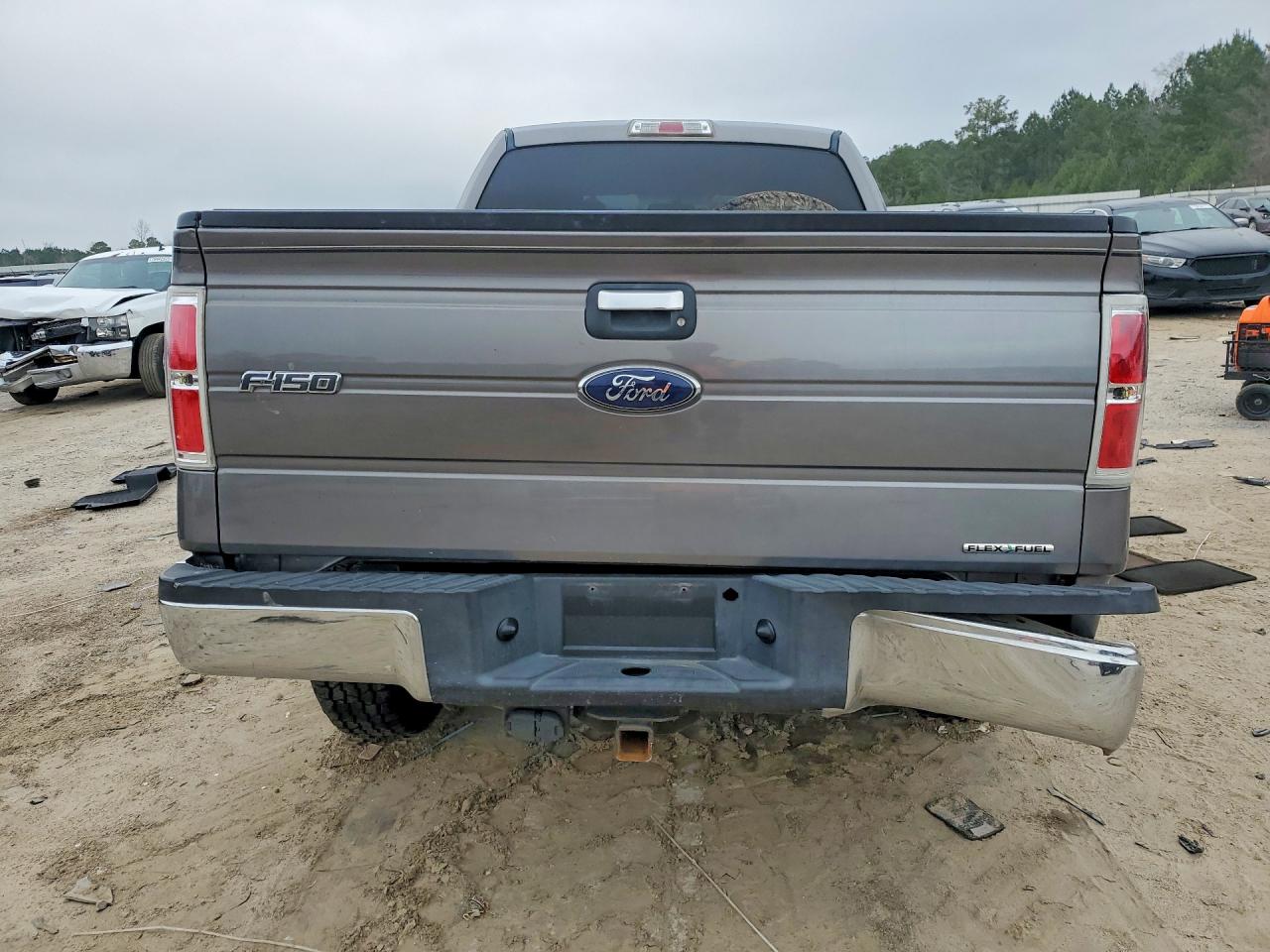 2014 Ford F150 Gray vin: 1FTFX1EF4EKF42254