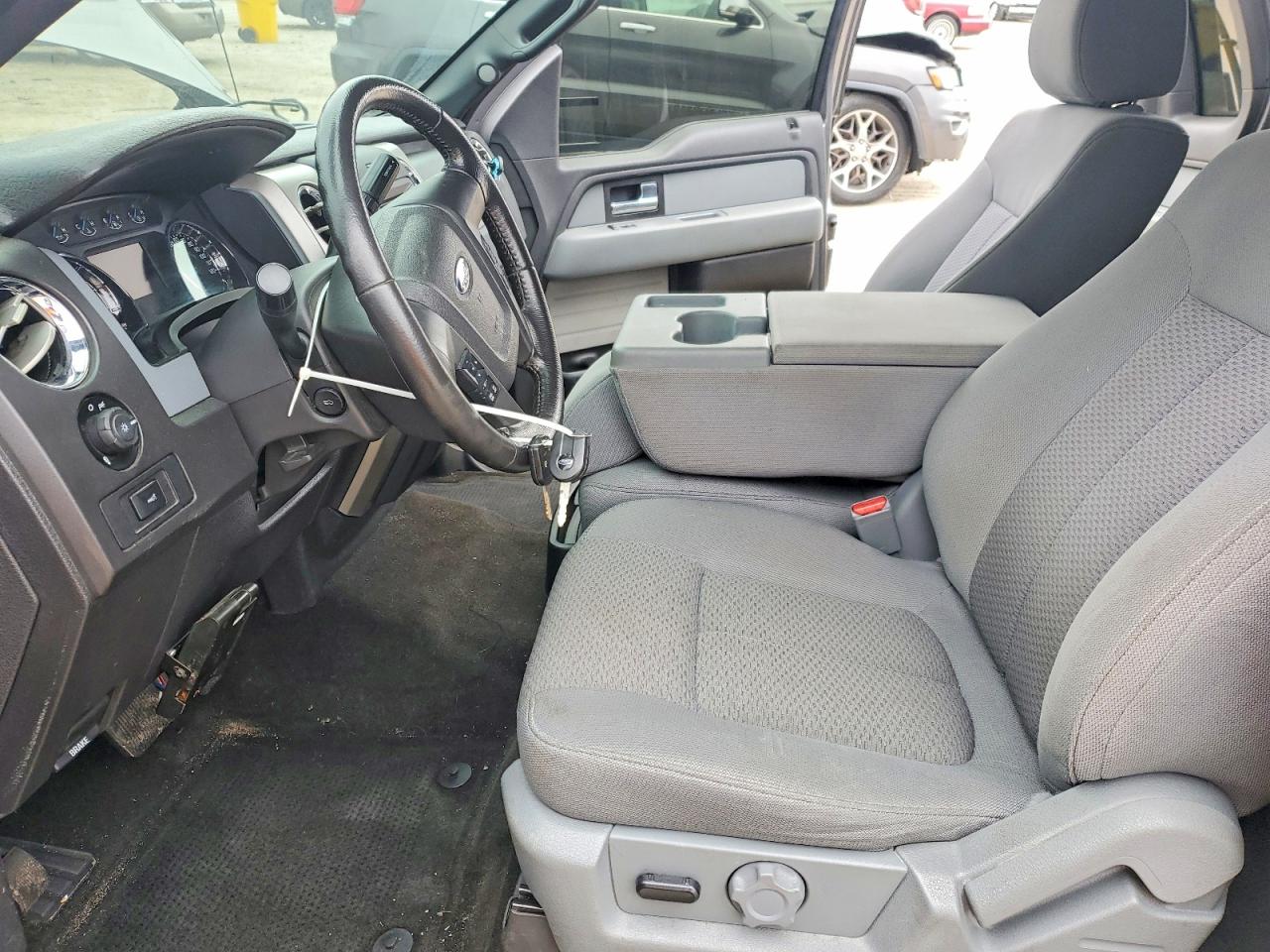 2014 Ford F150 Gray vin: 1FTFX1EF4EKF42254
