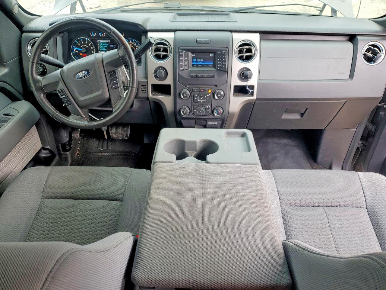 2014 Ford F150 Gray vin: 1FTFX1EF4EKF42254