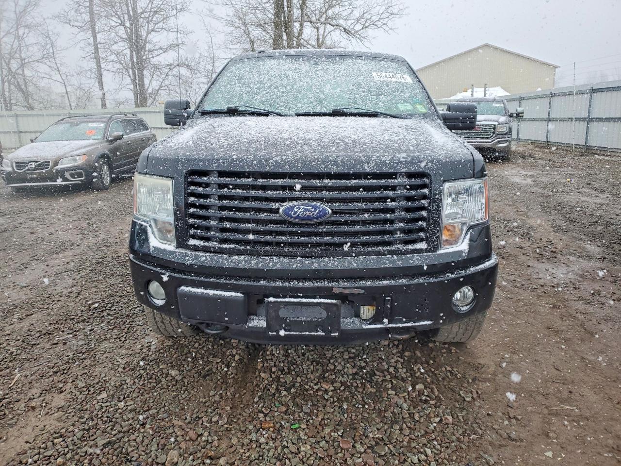 2014 Ford F150 Super Cab Black vin: 1FTFX1EF4EKG39616