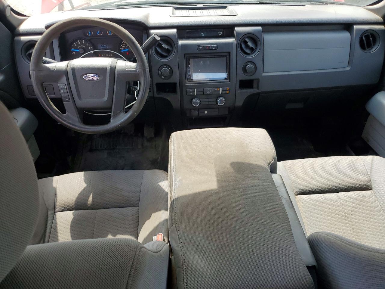 2014 Ford F150 Super Cab Red vin: 1FTFX1EF4EKG43939