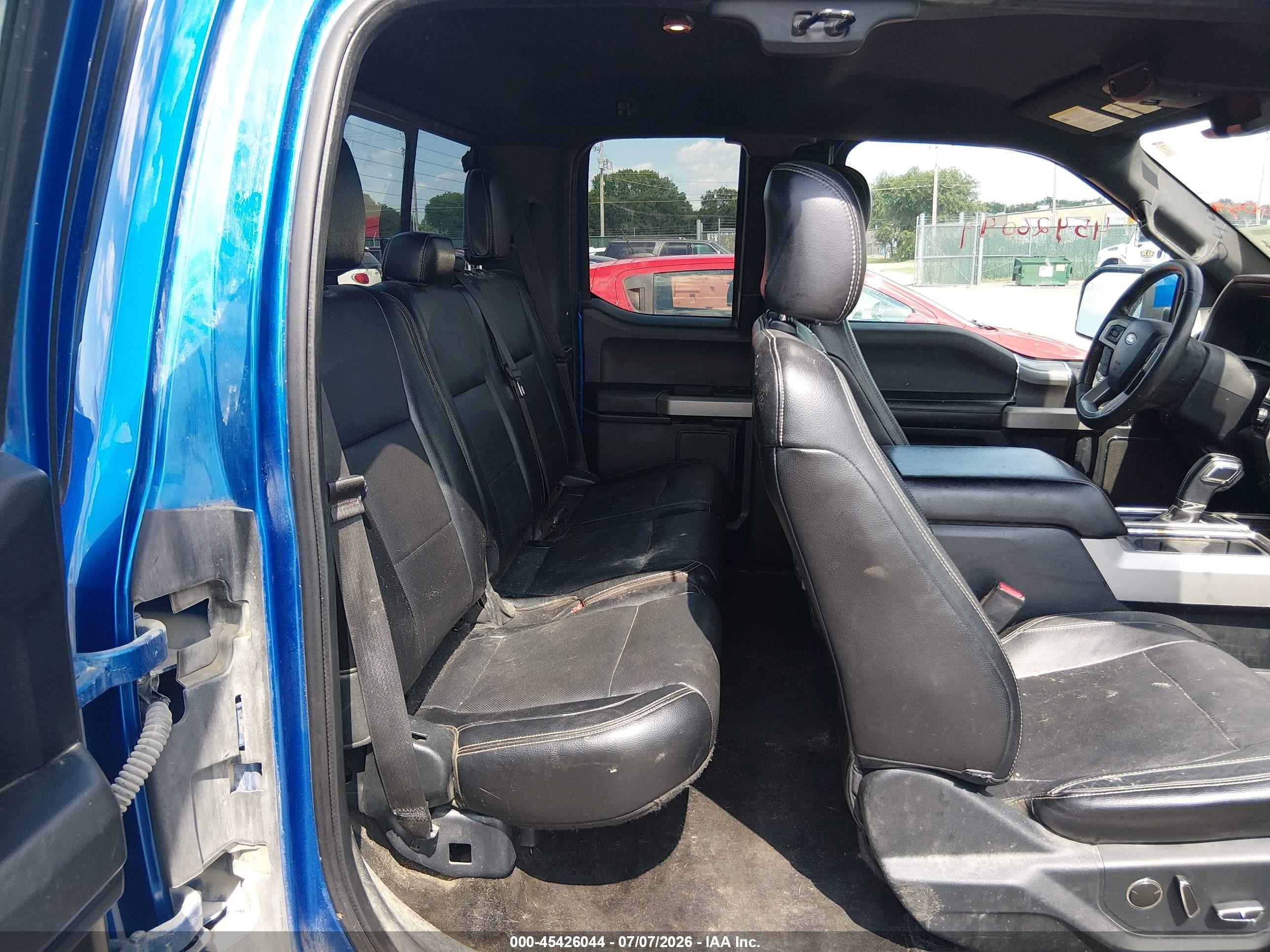 2015 Ford F-150 Lariat Blue vin: 1FTFX1EF4FFB21659