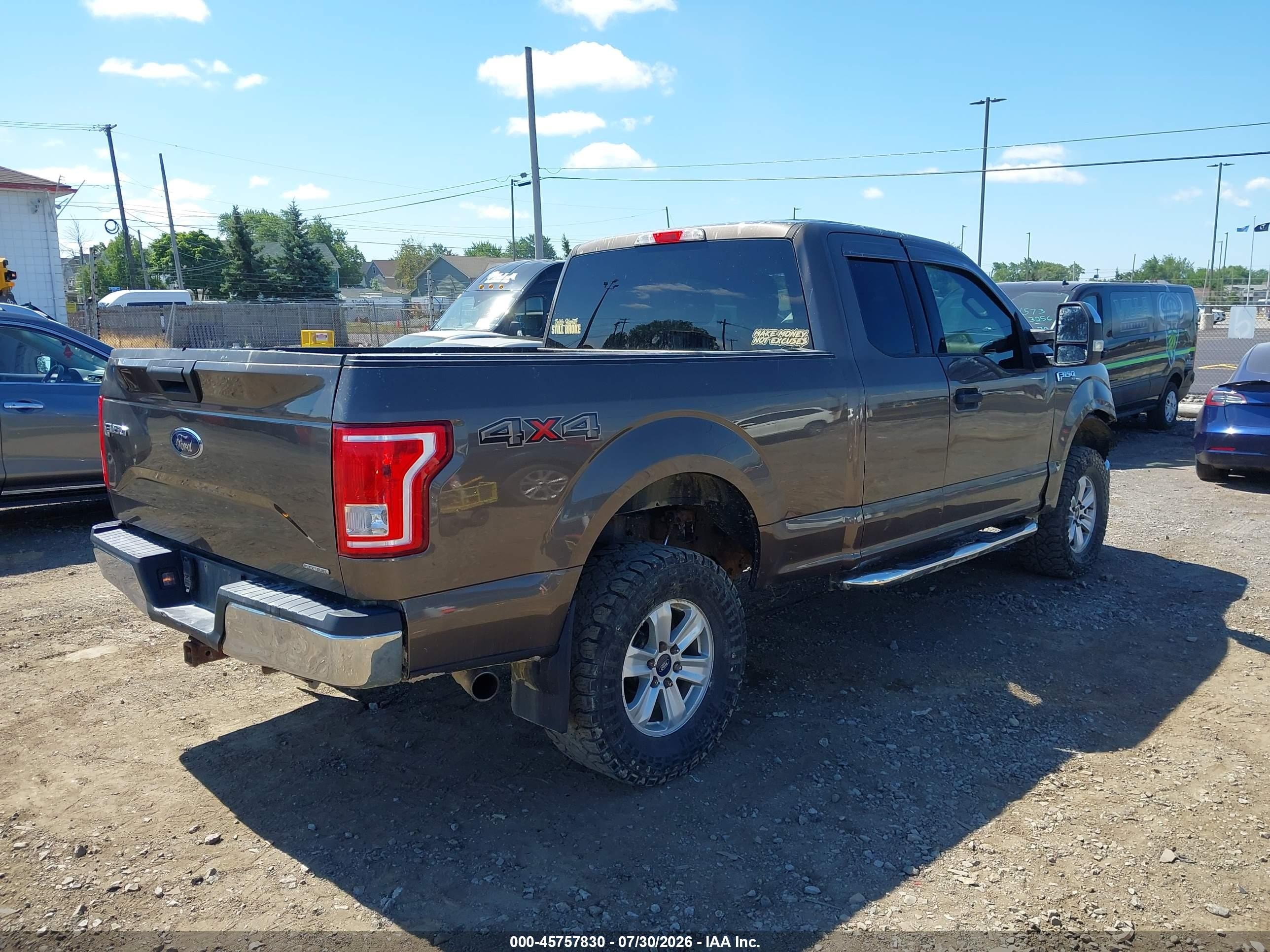 2015 Ford F-150 Xlt Коричневый vin: 1FTFX1EF4FFC04914