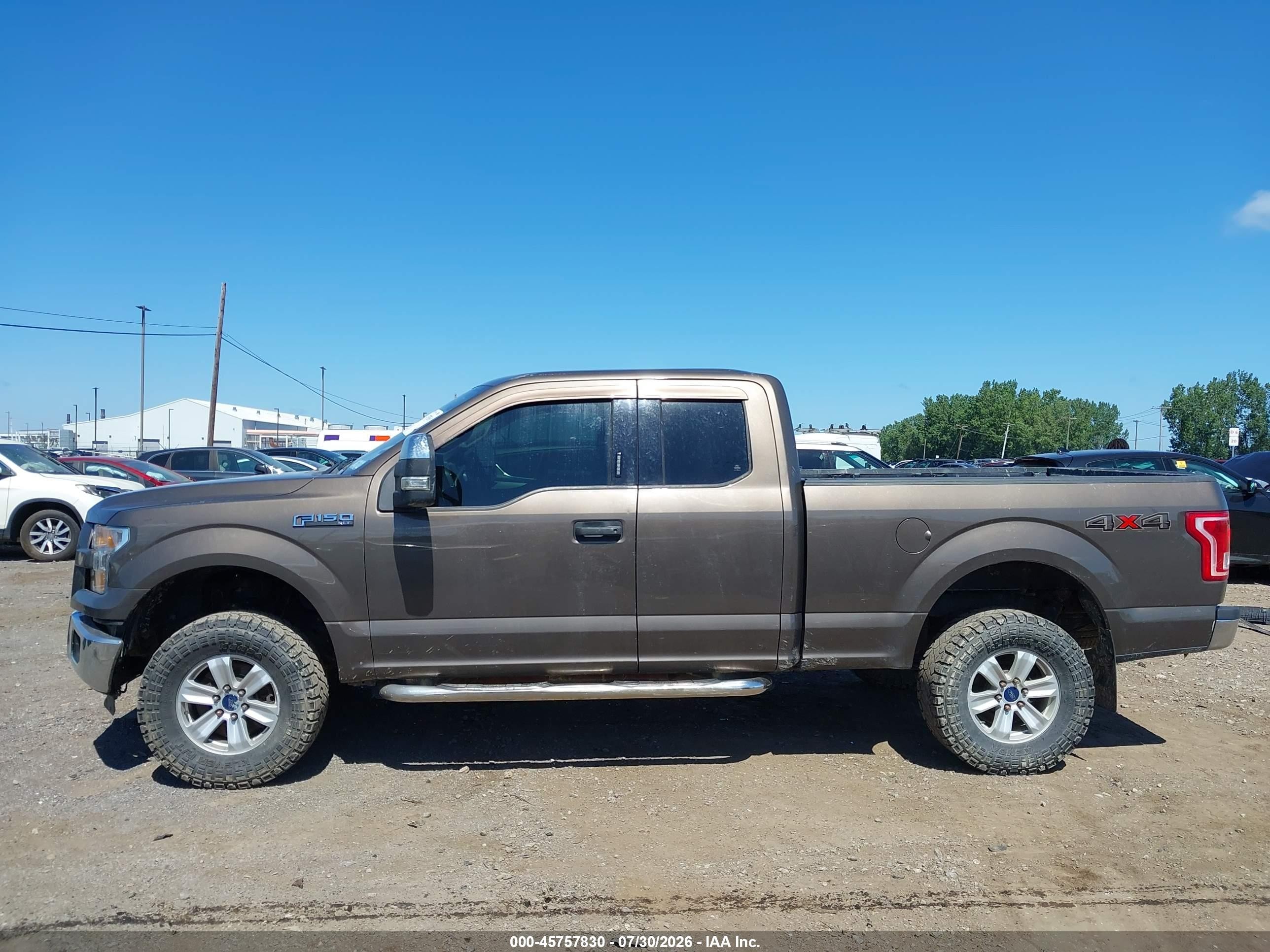 2015 Ford F-150 Xlt Коричневый vin: 1FTFX1EF4FFC04914