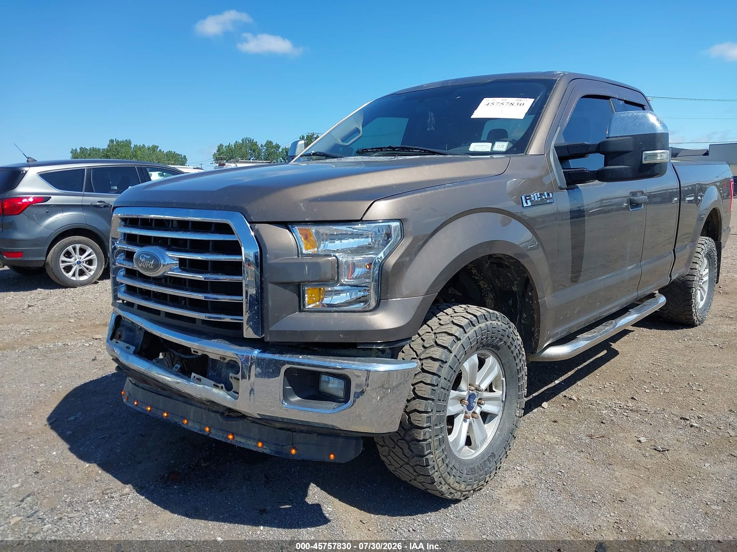 2015 Ford F-150 Xlt Коричневый vin: 1FTFX1EF4FFC04914