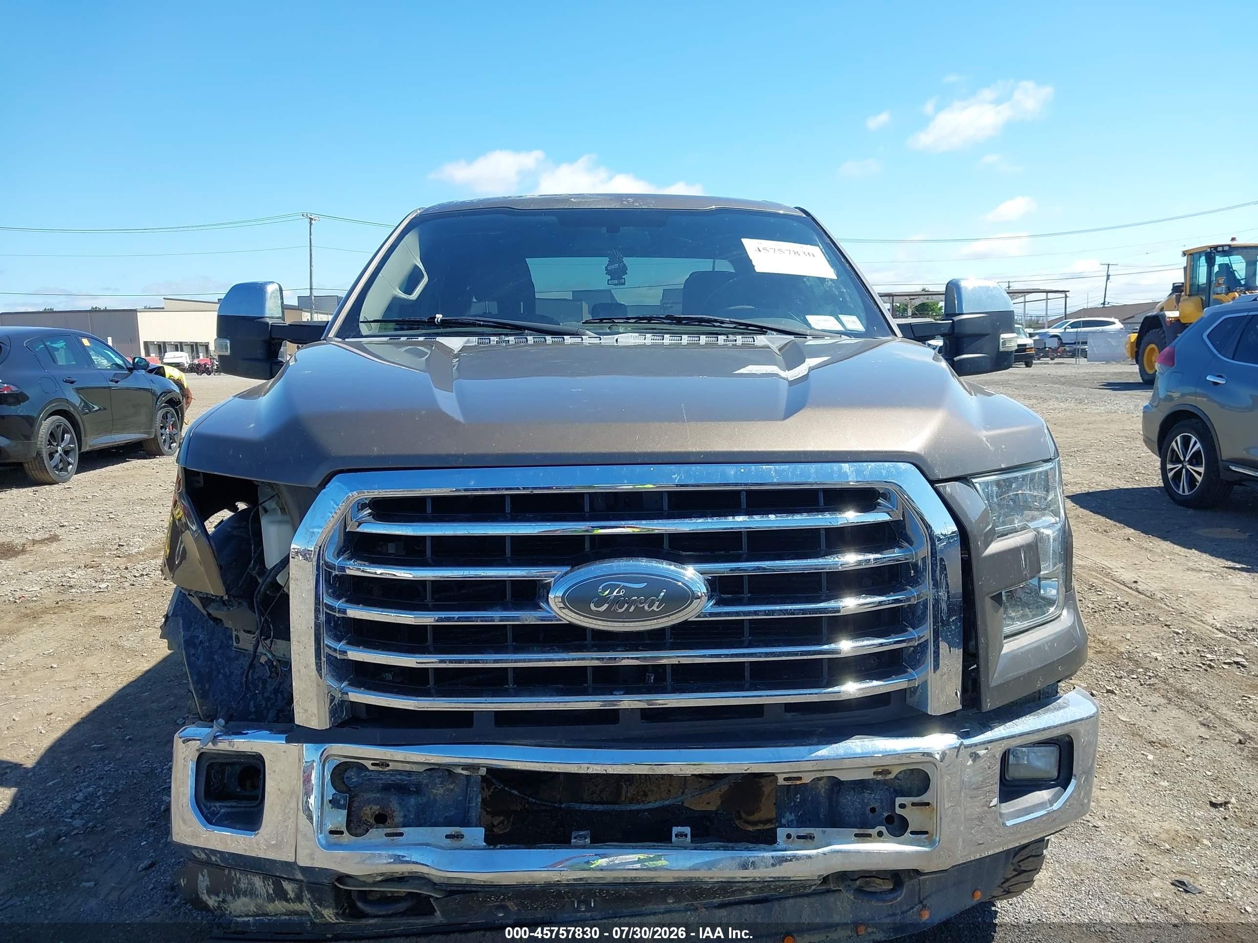 2015 Ford F-150 Xlt Коричневый vin: 1FTFX1EF4FFC04914