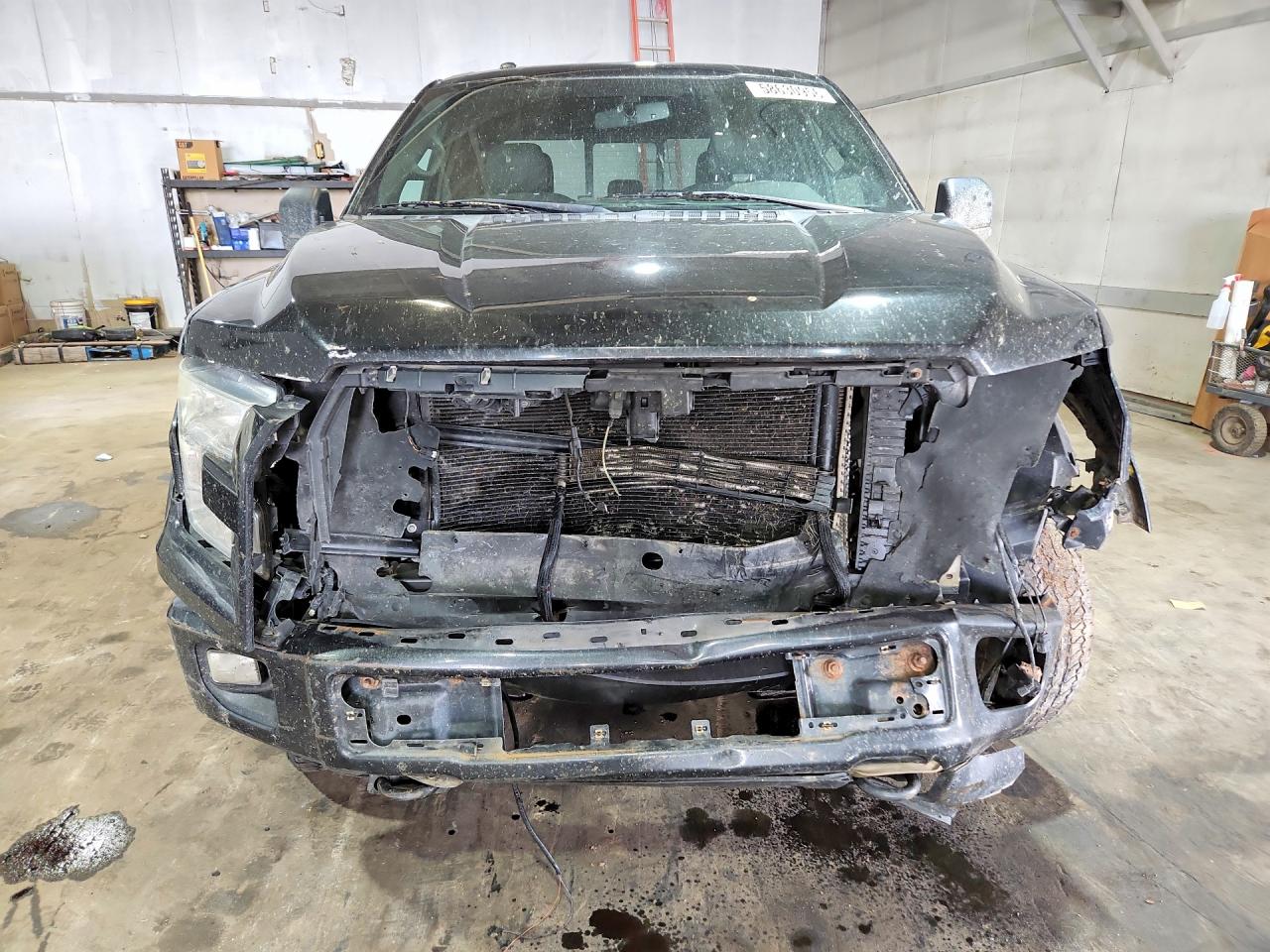 2015 Ford F150 Super Cab Black vin: 1FTFX1EF4FFC61291