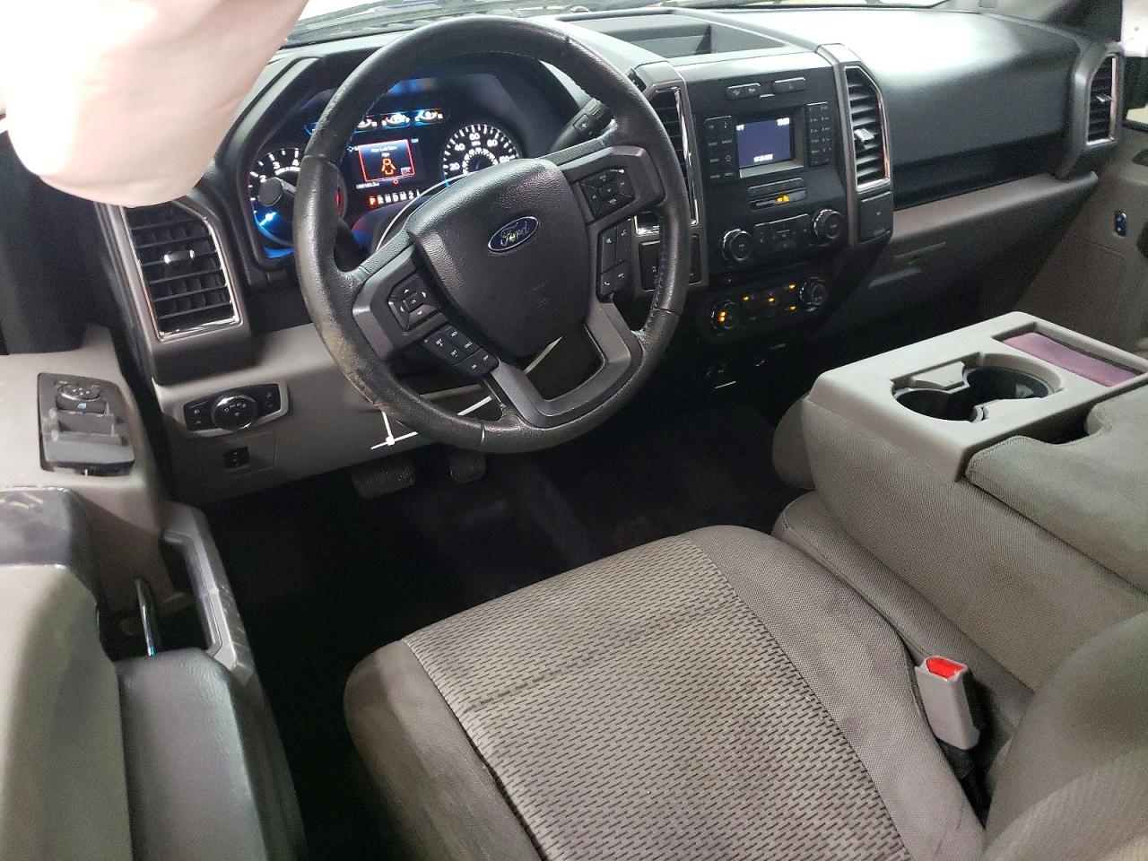 2015 Ford F150 Super Cab Gray vin: 1FTFX1EF4FKF21406