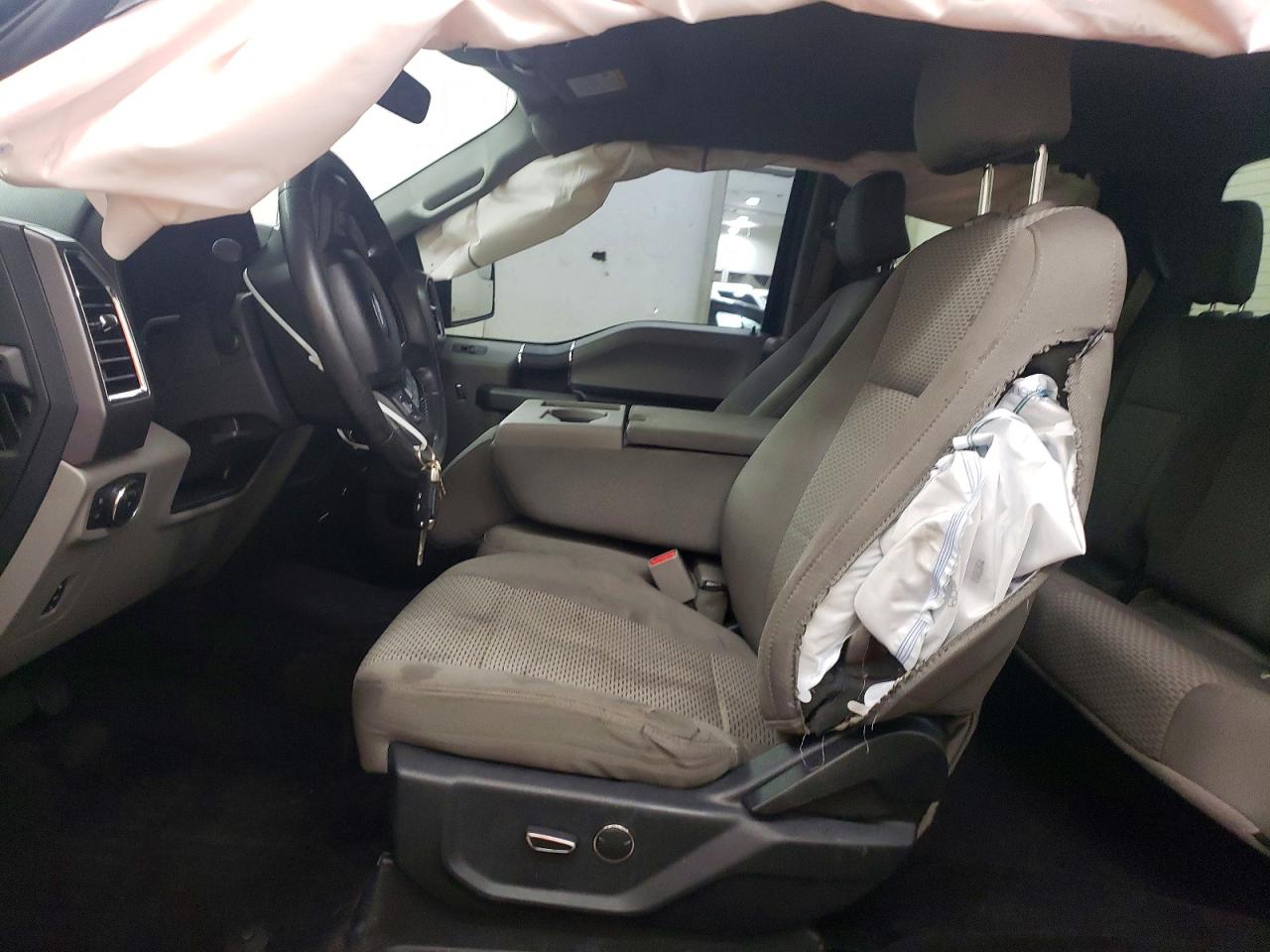 2015 Ford F150 Super Cab Gray vin: 1FTFX1EF4FKF21406