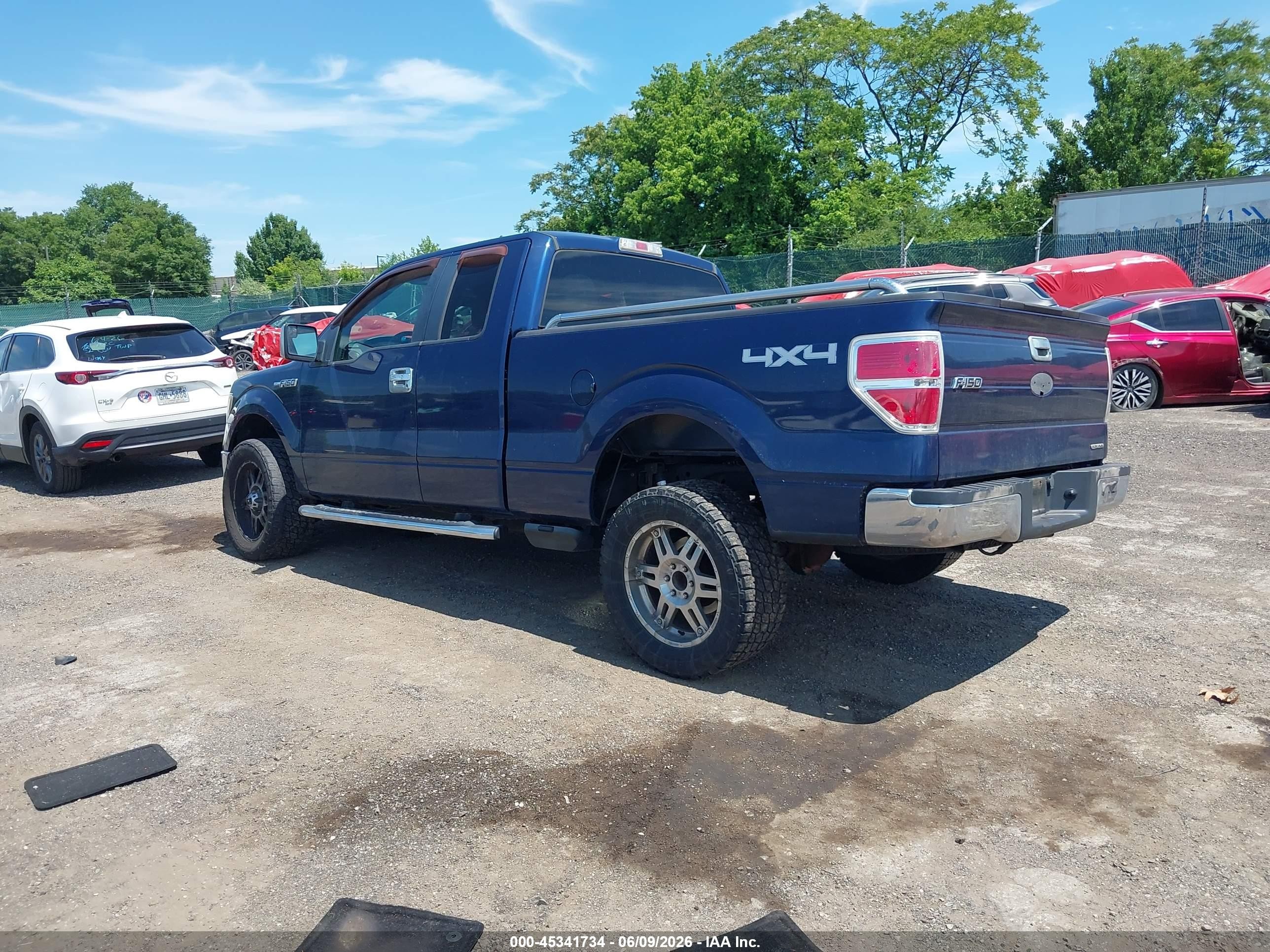 2011 Ford F-150 Xlt Dark Blue vin: 1FTFX1EF5BFA34881