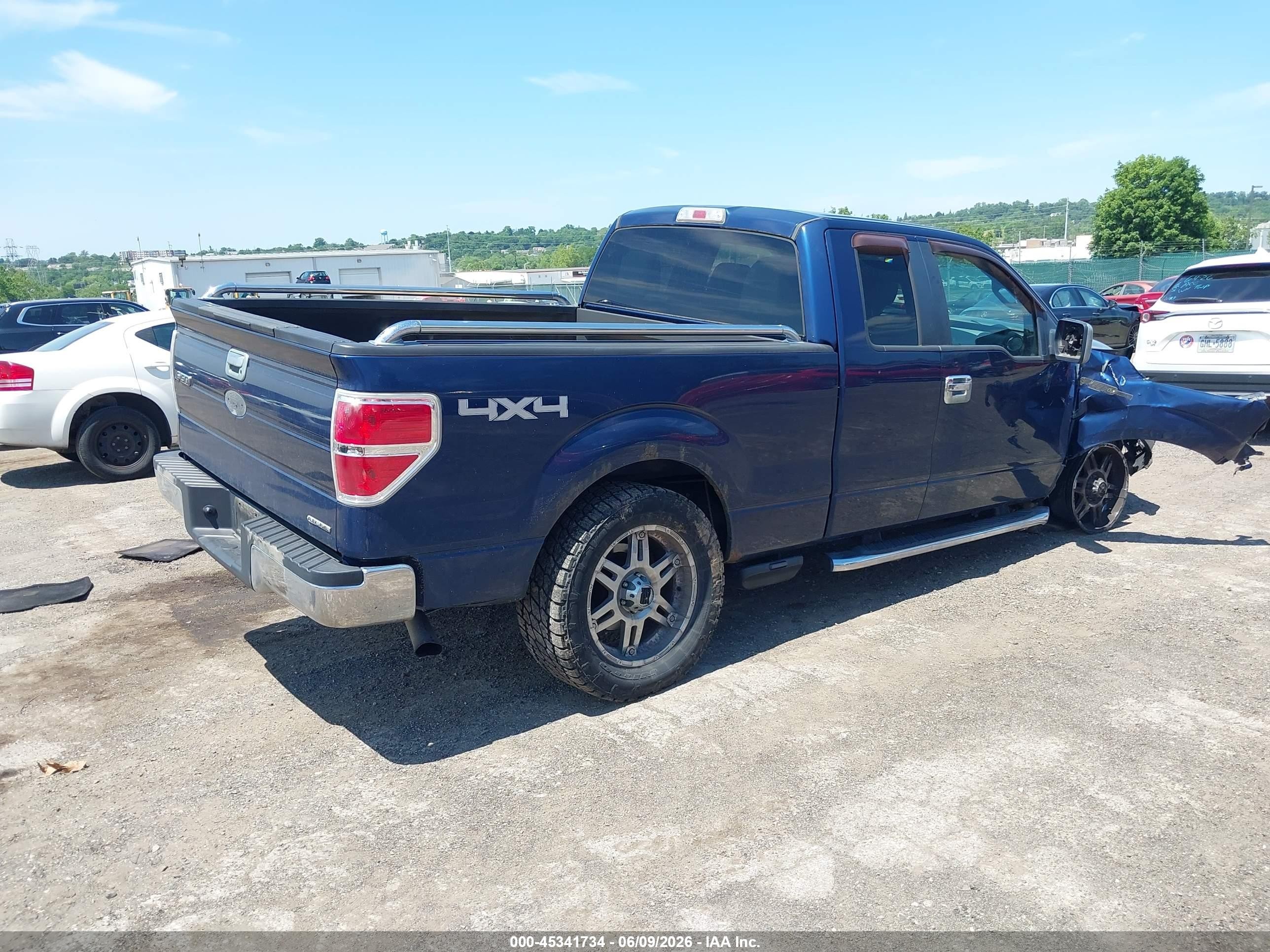 2011 Ford F-150 Xlt Dark Blue vin: 1FTFX1EF5BFA34881