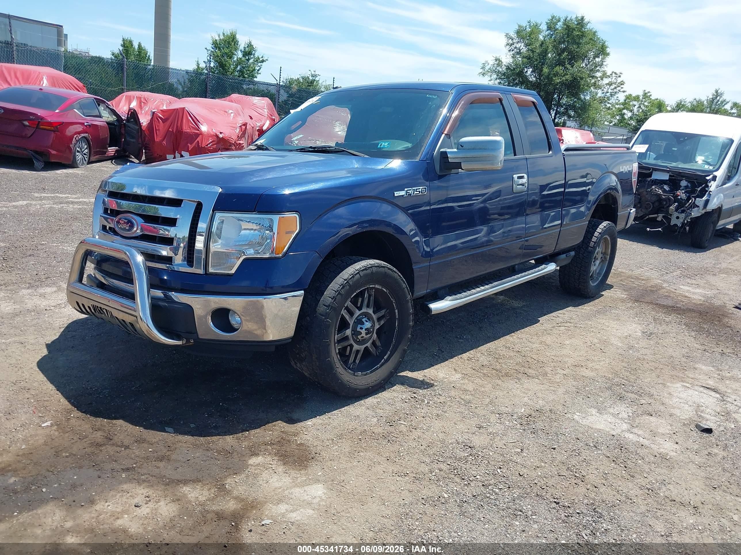 2011 Ford F-150 Xlt Dark Blue vin: 1FTFX1EF5BFA34881