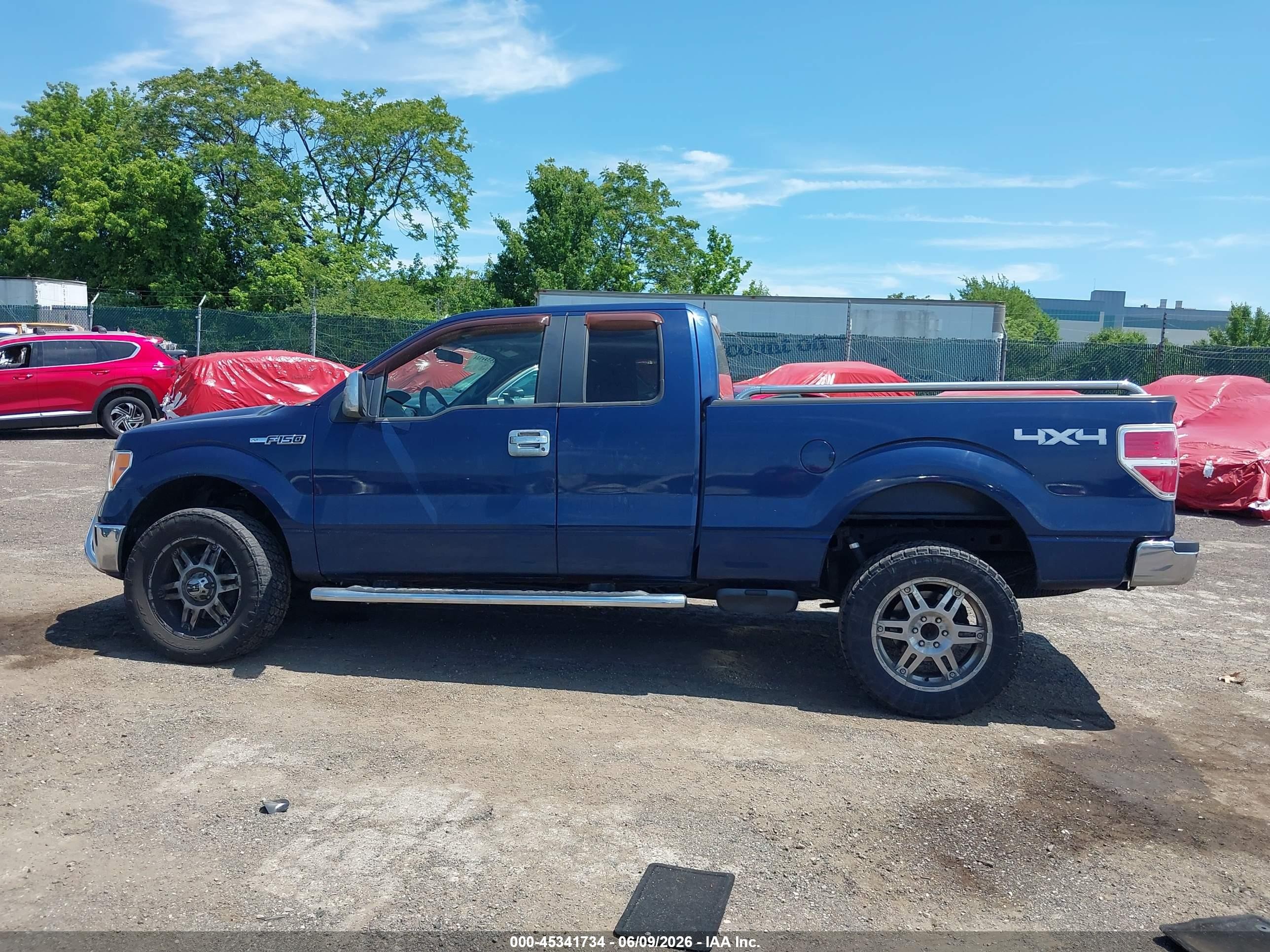 2011 Ford F-150 Xlt Dark Blue vin: 1FTFX1EF5BFA34881