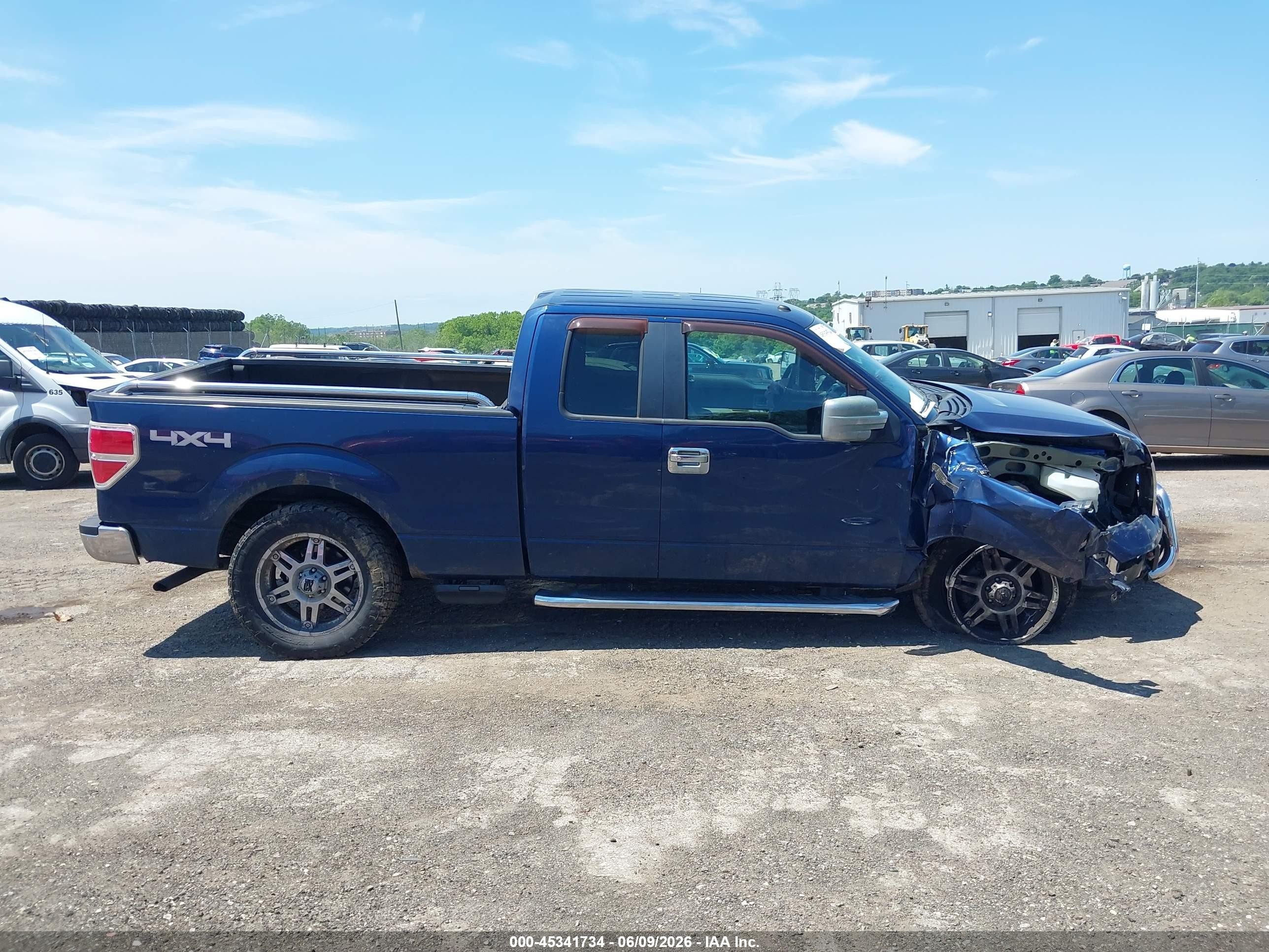 2011 Ford F-150 Xlt Dark Blue vin: 1FTFX1EF5BFA34881