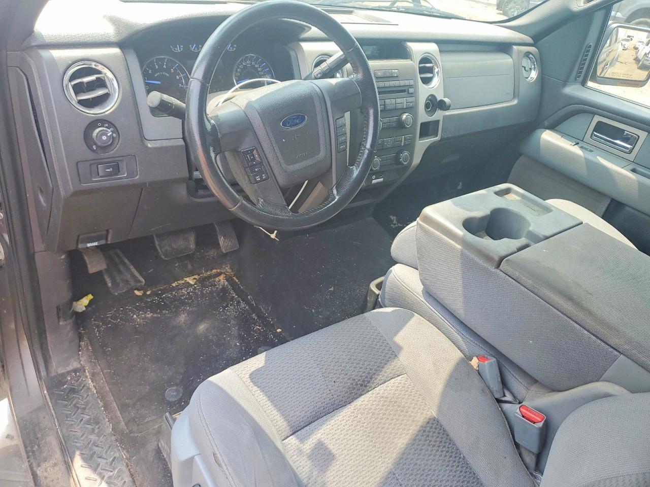 2011 Ford F150 Super Cab Gray vin: 1FTFX1EF5BFA39434