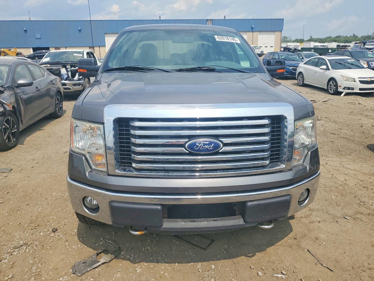 2011 Ford F150 Super Cab Gray vin: 1FTFX1EF5BFA39434