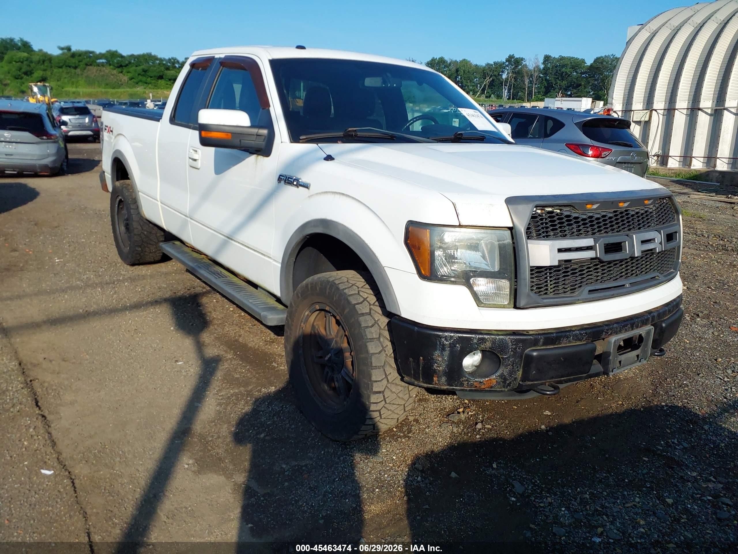 2011 Ford F-150 Fx4/lariat/stx/xl/xlt White vin: 1FTFX1EF5BFA98919