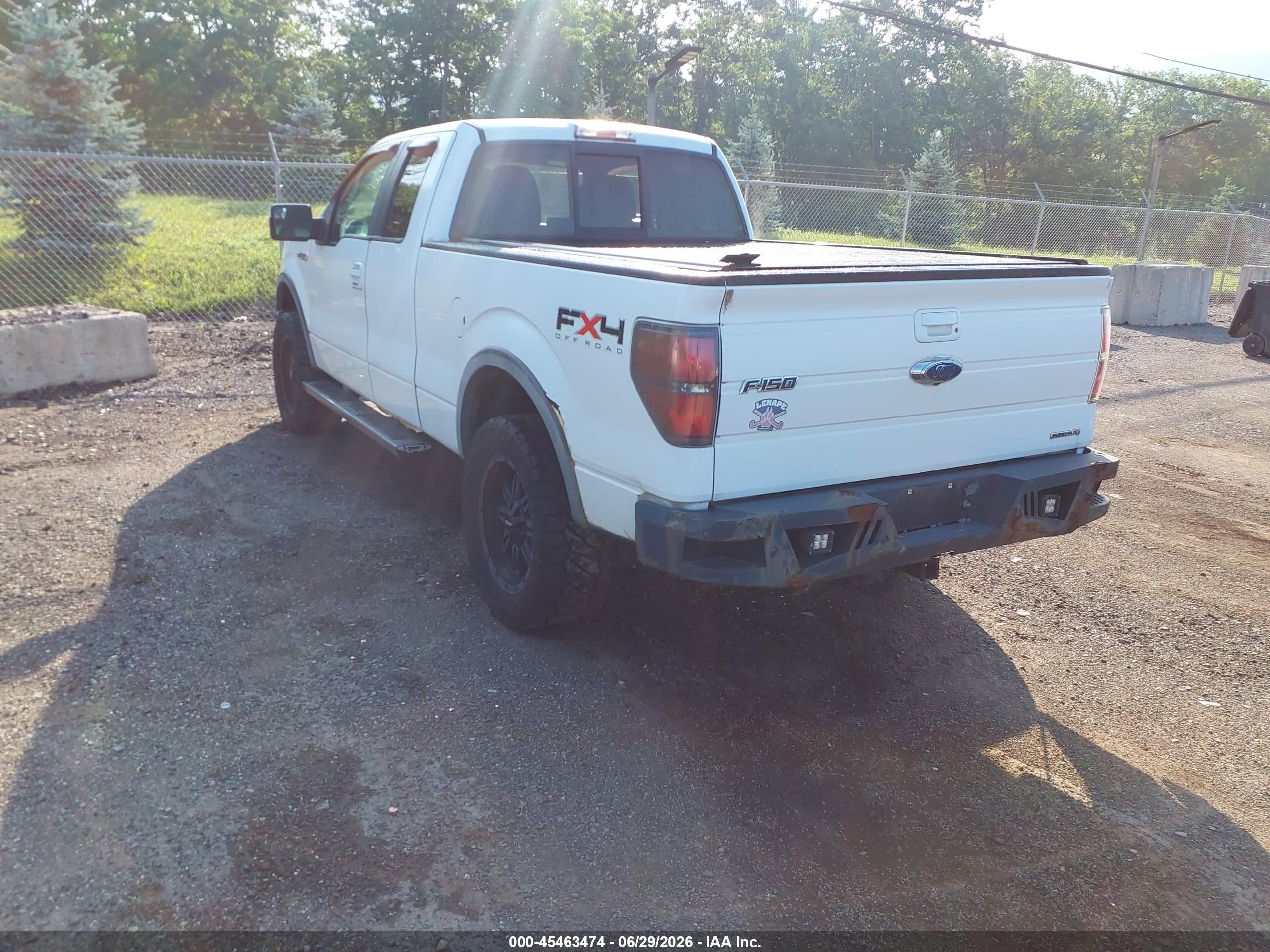 2011 Ford F-150 Fx4/lariat/stx/xl/xlt White vin: 1FTFX1EF5BFA98919