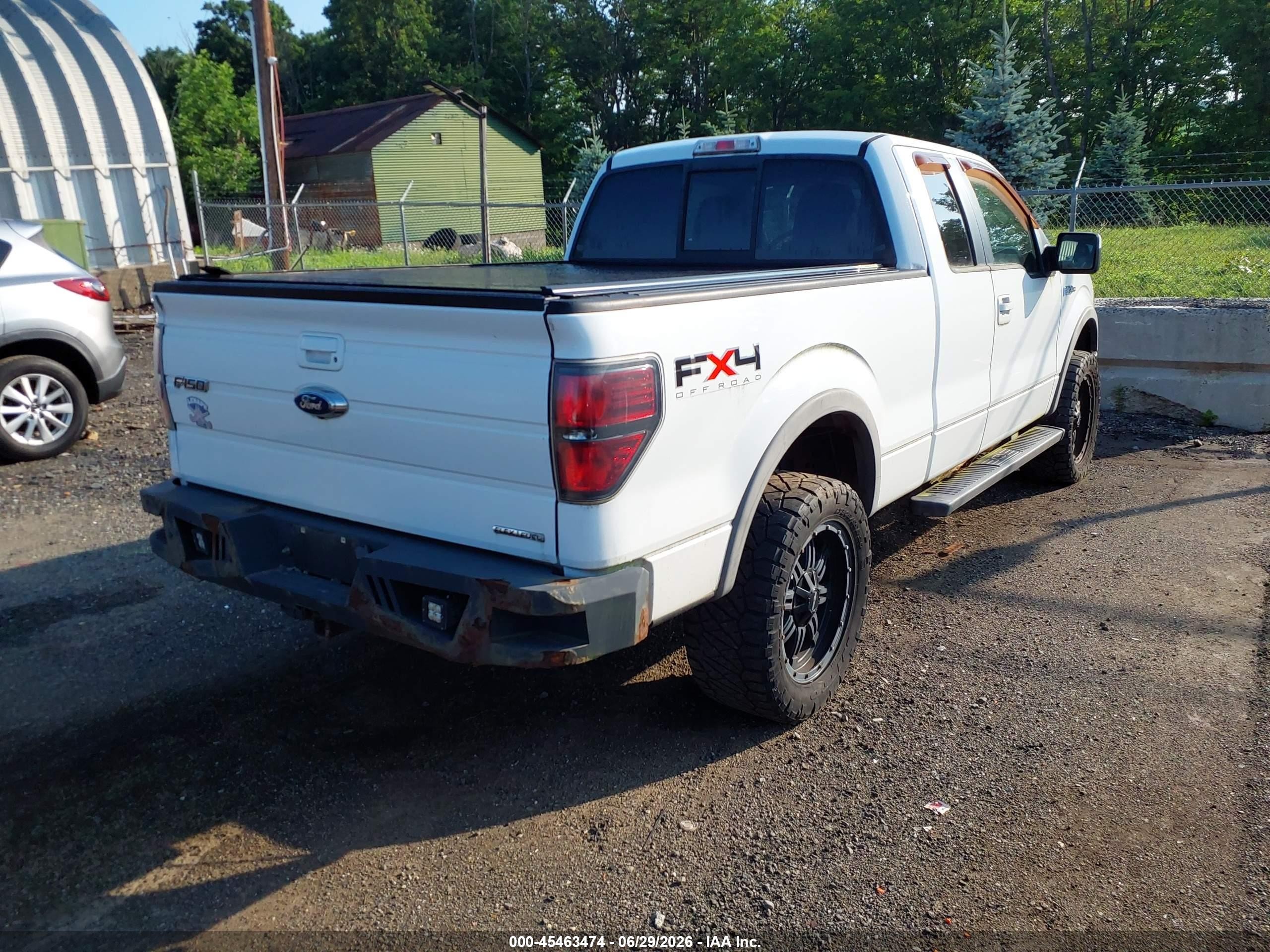 2011 Ford F-150 Fx4/lariat/stx/xl/xlt White vin: 1FTFX1EF5BFA98919