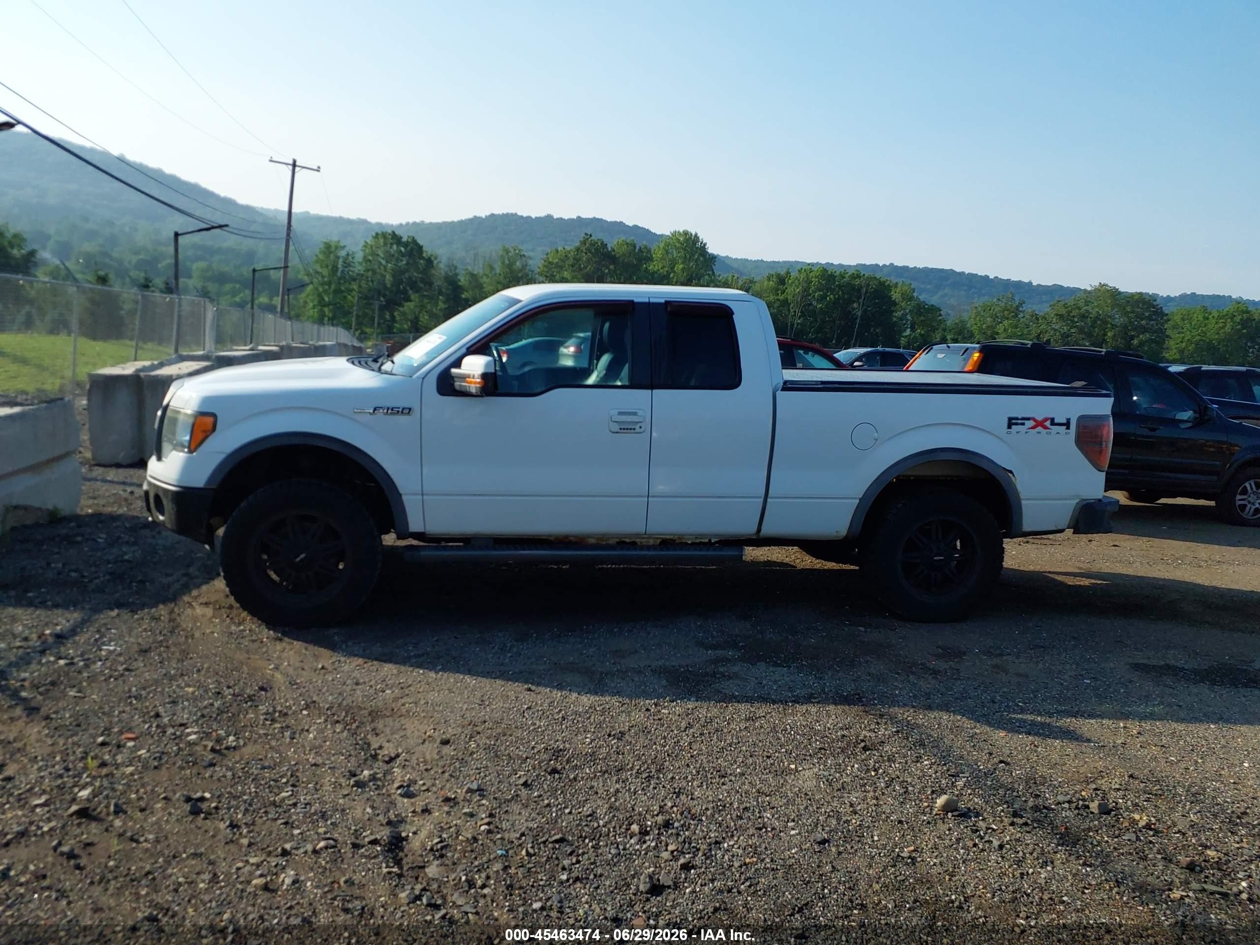 2011 Ford F-150 Fx4/lariat/stx/xl/xlt White vin: 1FTFX1EF5BFA98919